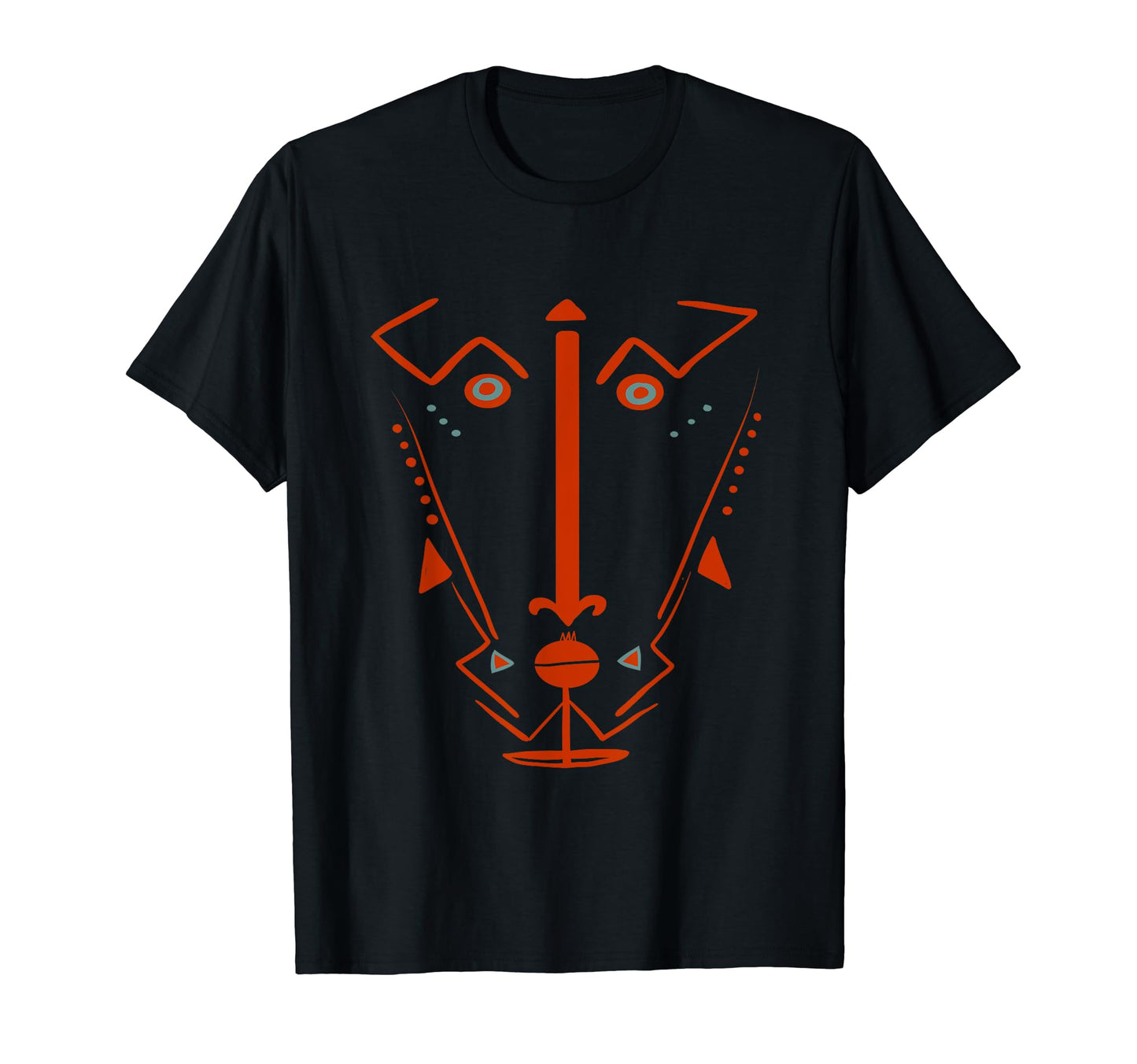Artwork Face Mask African Tribal Pop T-Shirt - Custom Art Print for Adults - T-Shirt, Sweatshirt, Hoodie