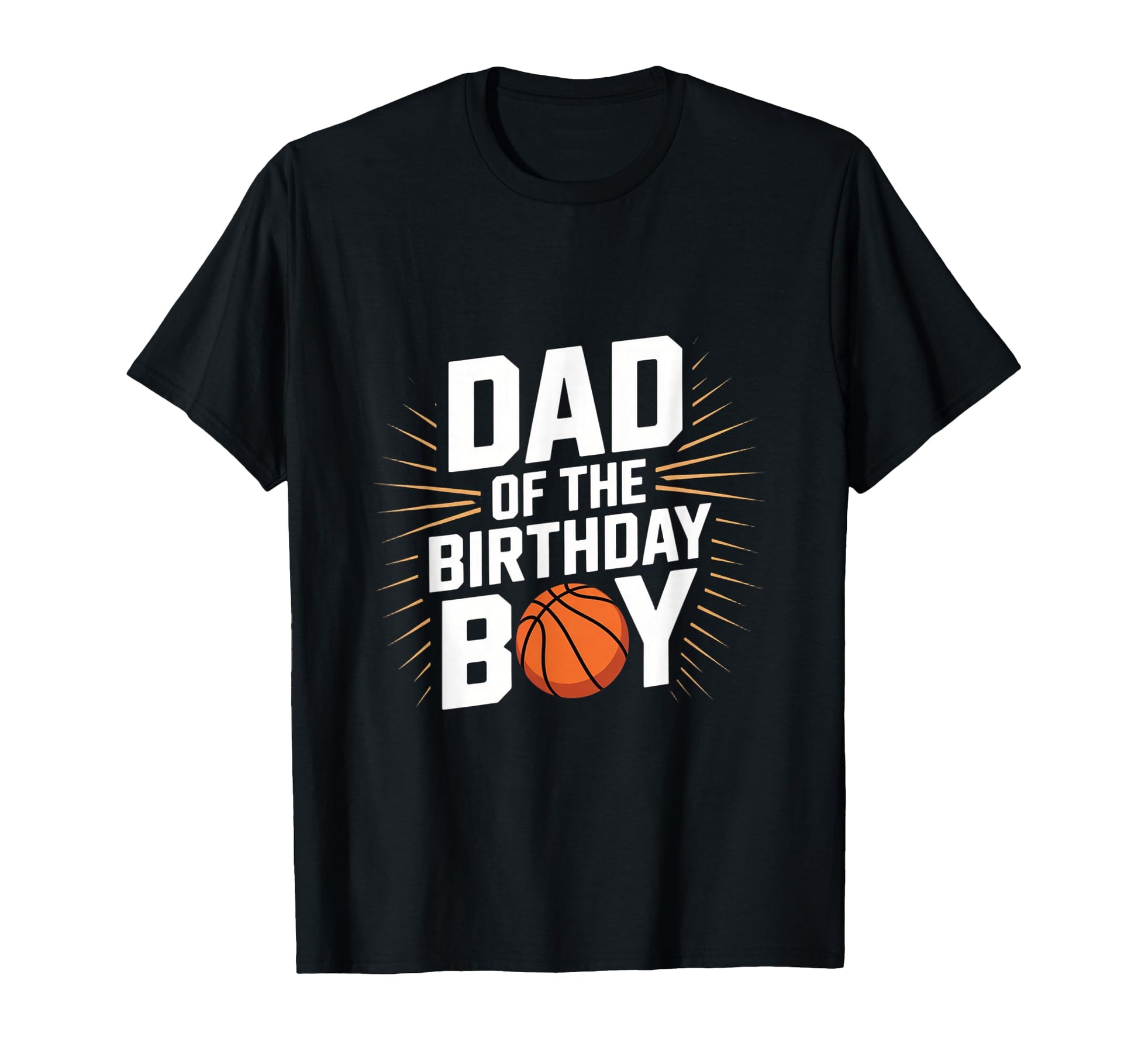 Dad Birthday Basketball Celebration T-Shirt - Custom Art Print for Adults - T-Shirt, Sweatshirt, Hoodie