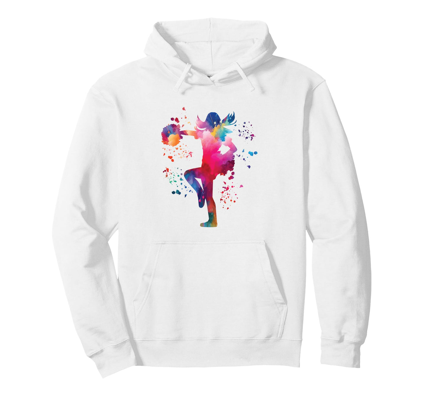 Cheerleader Cheer Mom Love Cheerleading Hoodie - Graphic Print Men Women - T-Shirt, Sweatshirt, Hoodie