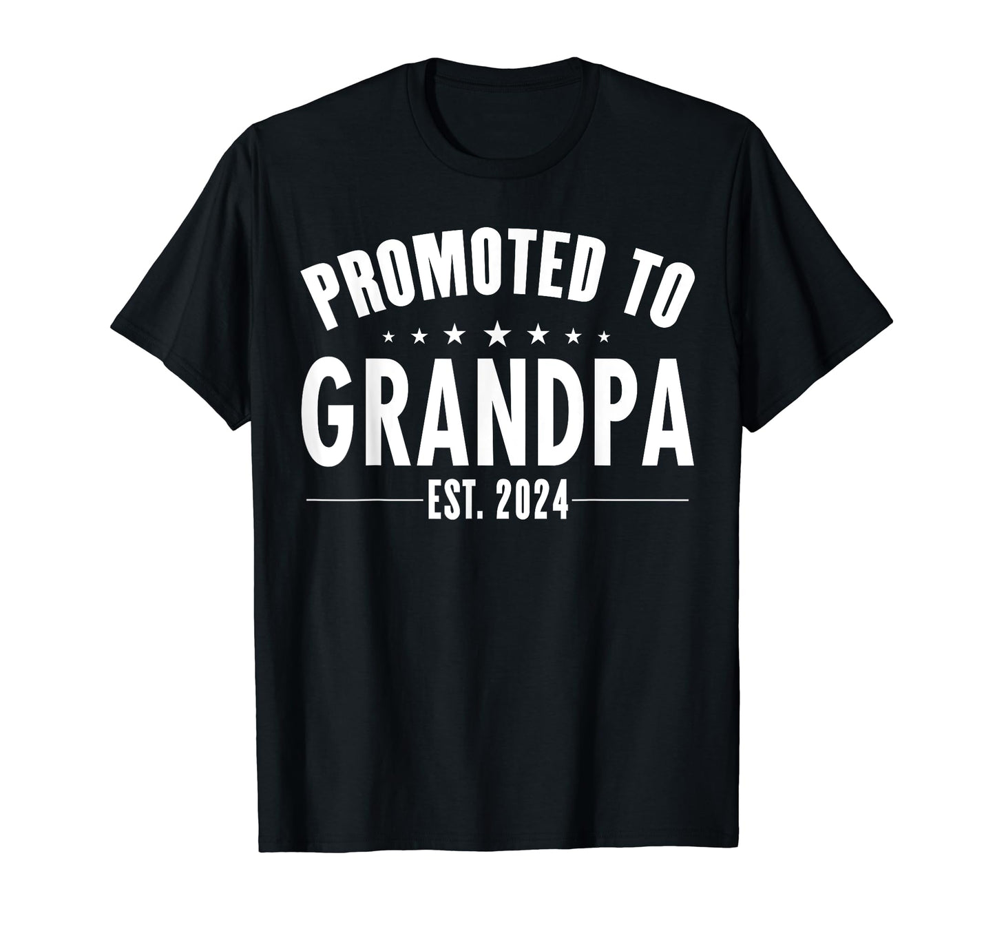 Promoted To Grandpa 2024 T-Shirt - Trendy Graphic Unisex - T-Shirt, Sweatshirt, Hoodie