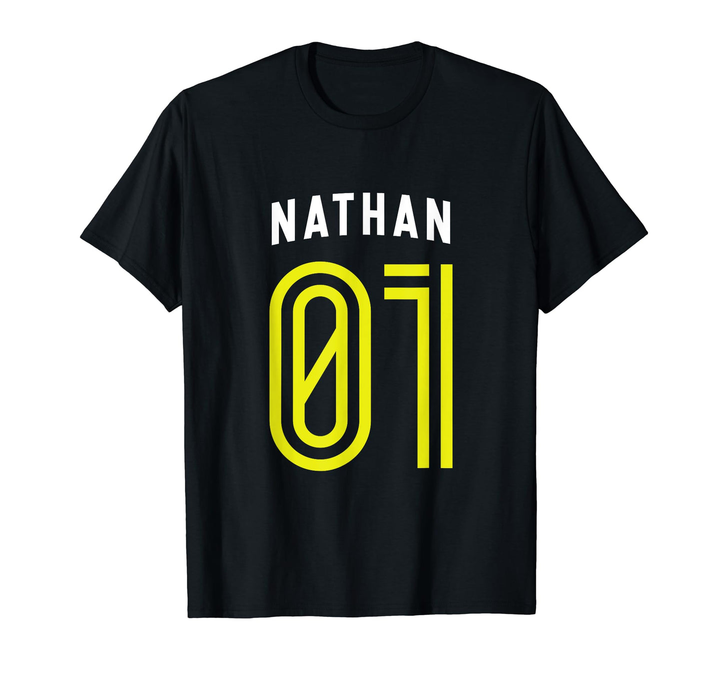 Nathan 01 Number One Team Sports Fan T-Shirt - Aesthetic Graphic Unisex - T-Shirt, Sweatshirt, Hoodie