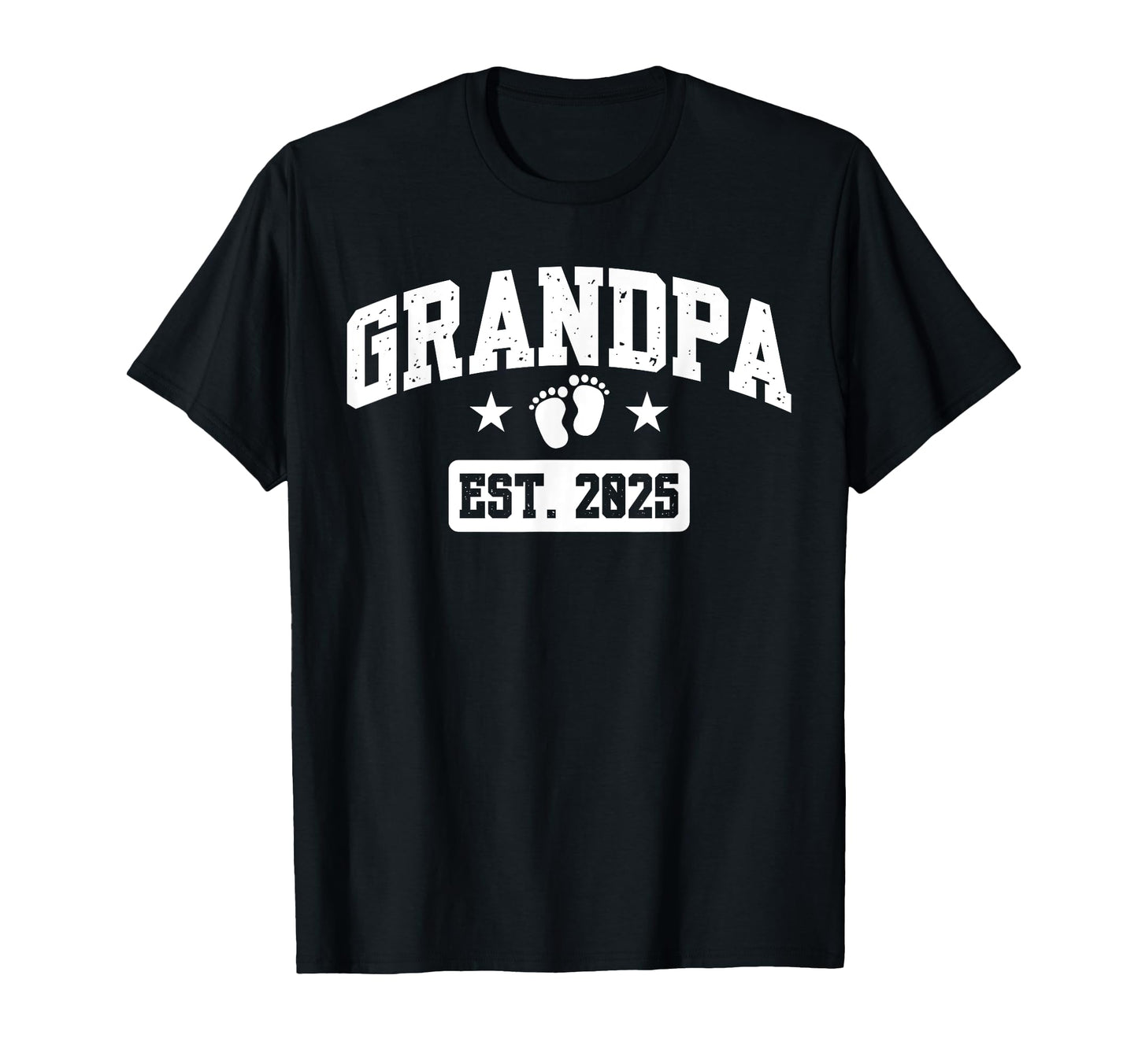 Promoted To Grandpa Est 2025 Announcement T-Shirt - Unique Graphic Unisex - T-Shirt, Sweatshirt, Hoodie