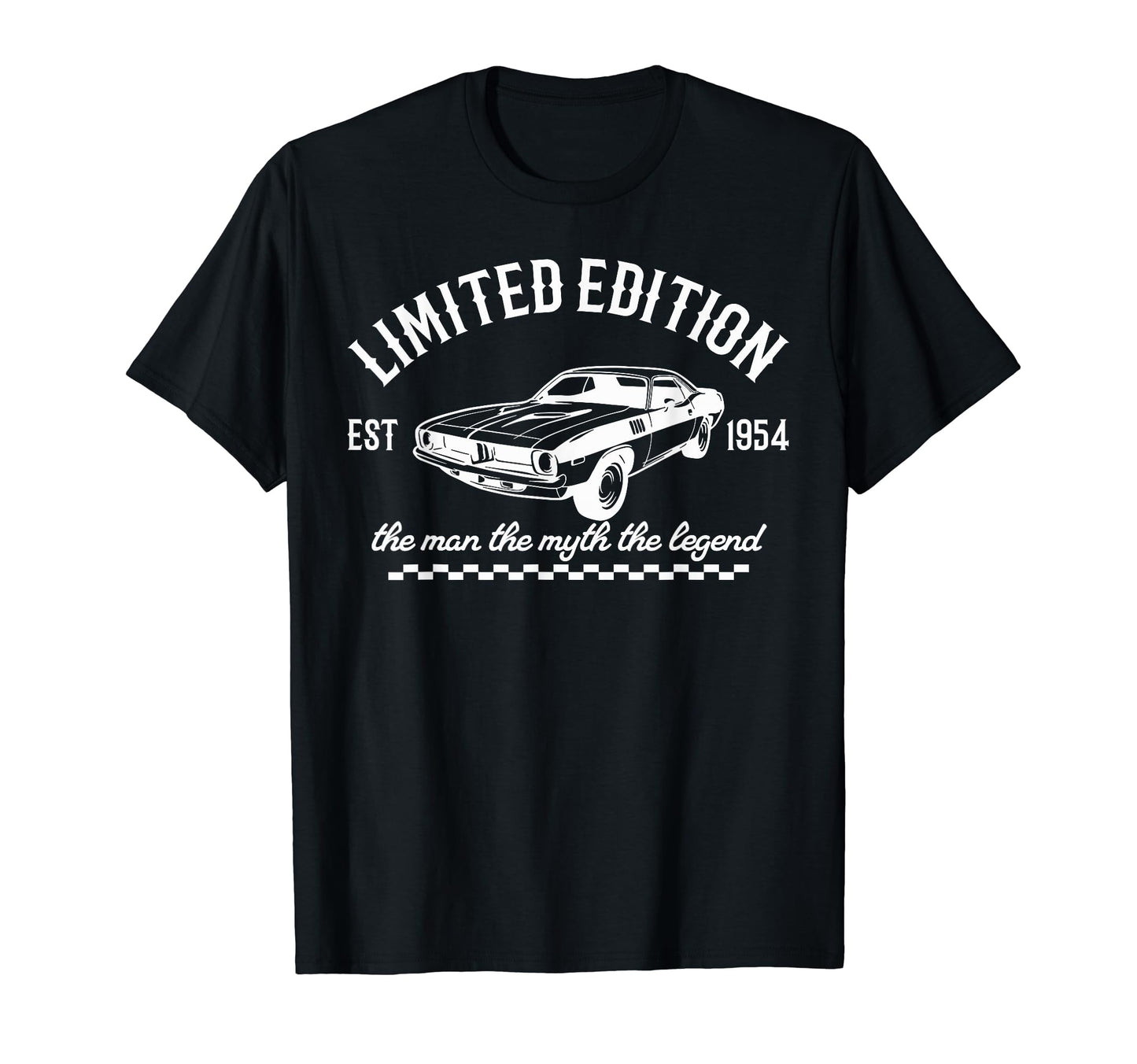 1954 Dad Birthday Myth Legend T-Shirt - Aesthetic Graphic Men Women - T-Shirt, Sweatshirt, Hoodie