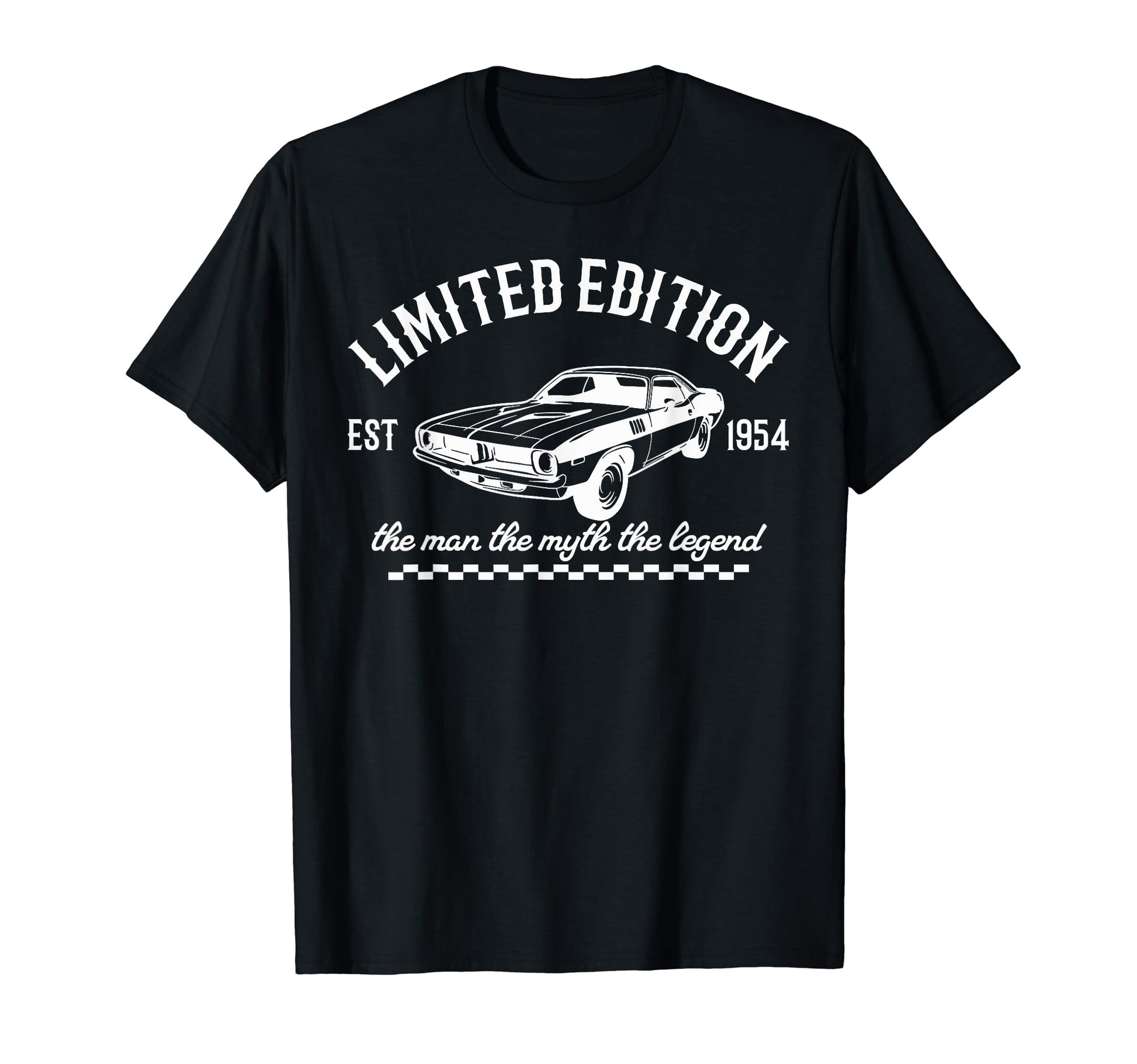 1954 Dad Birthday Myth Legend T-Shirt - Aesthetic Graphic Men Women - T-Shirt, Sweatshirt, Hoodie