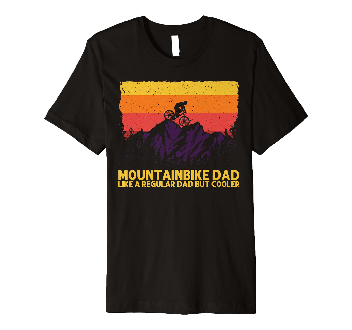 Mountain Bike Dad Papa Downhill Mtb Biking T-Shirt - Trendy Graphic Unisex - T-Shirt, Sweatshirt, Hoodie