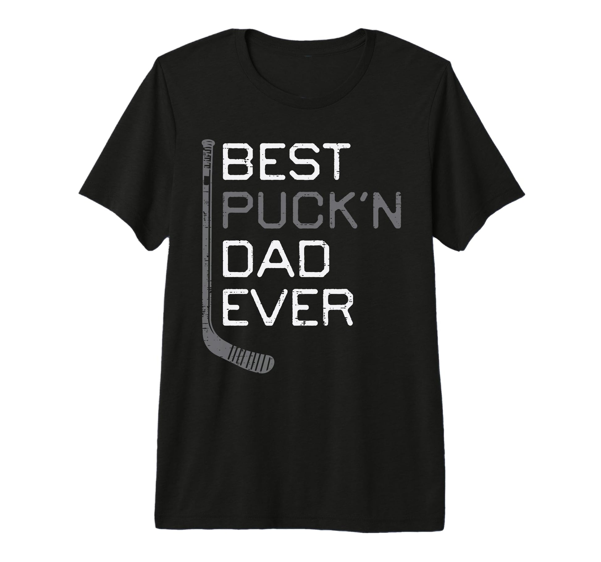 Best Puckin Dad Ever Ice Hockey T-Shirt - Streetwear Style for Adults - T-Shirt, Sweatshirt, Hoodie