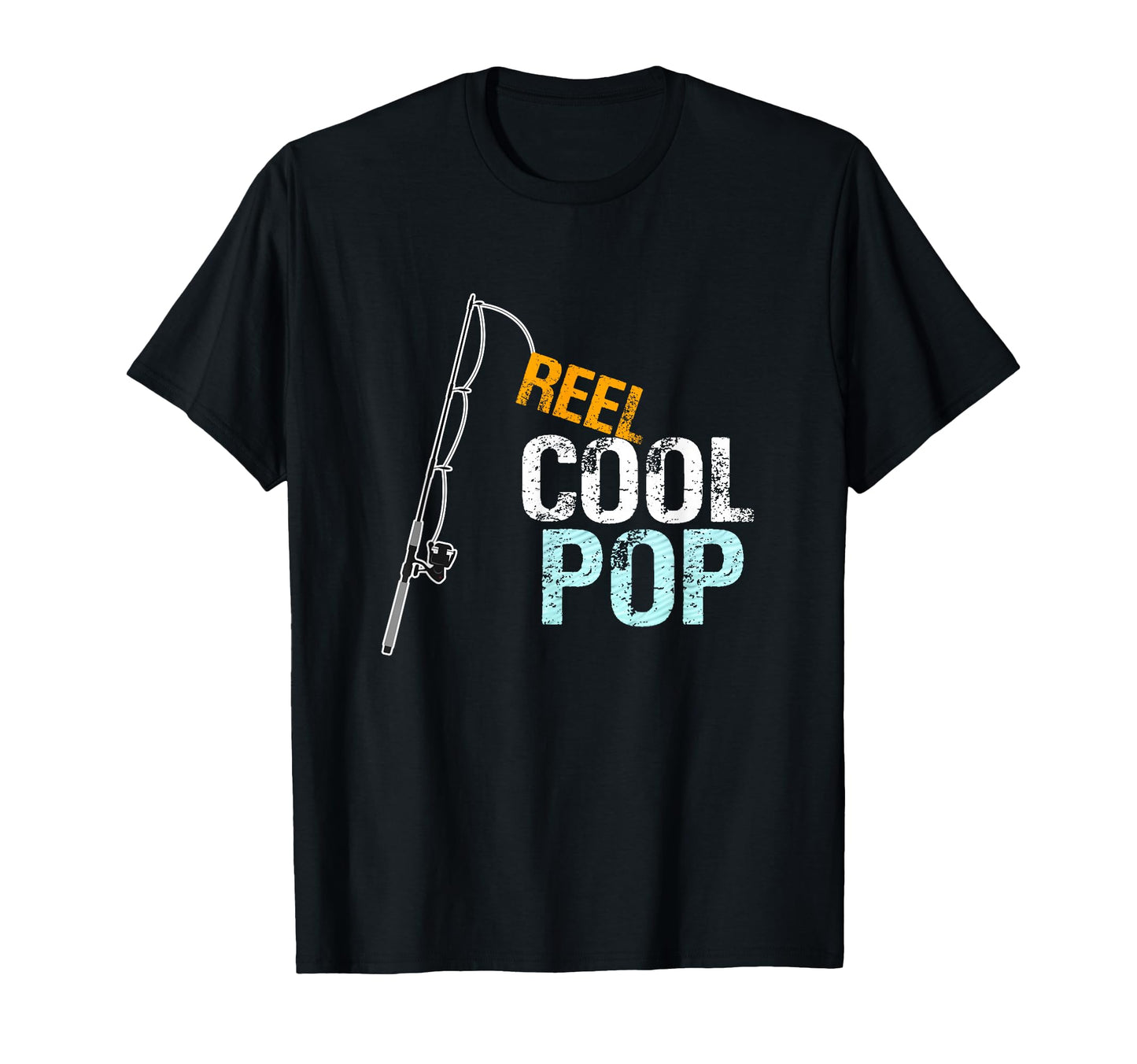 Reel Pop Fishing Grandfather Grandpa T-Shirt - Trendy Graphic Unisex - T-Shirt, Sweatshirt, Hoodie