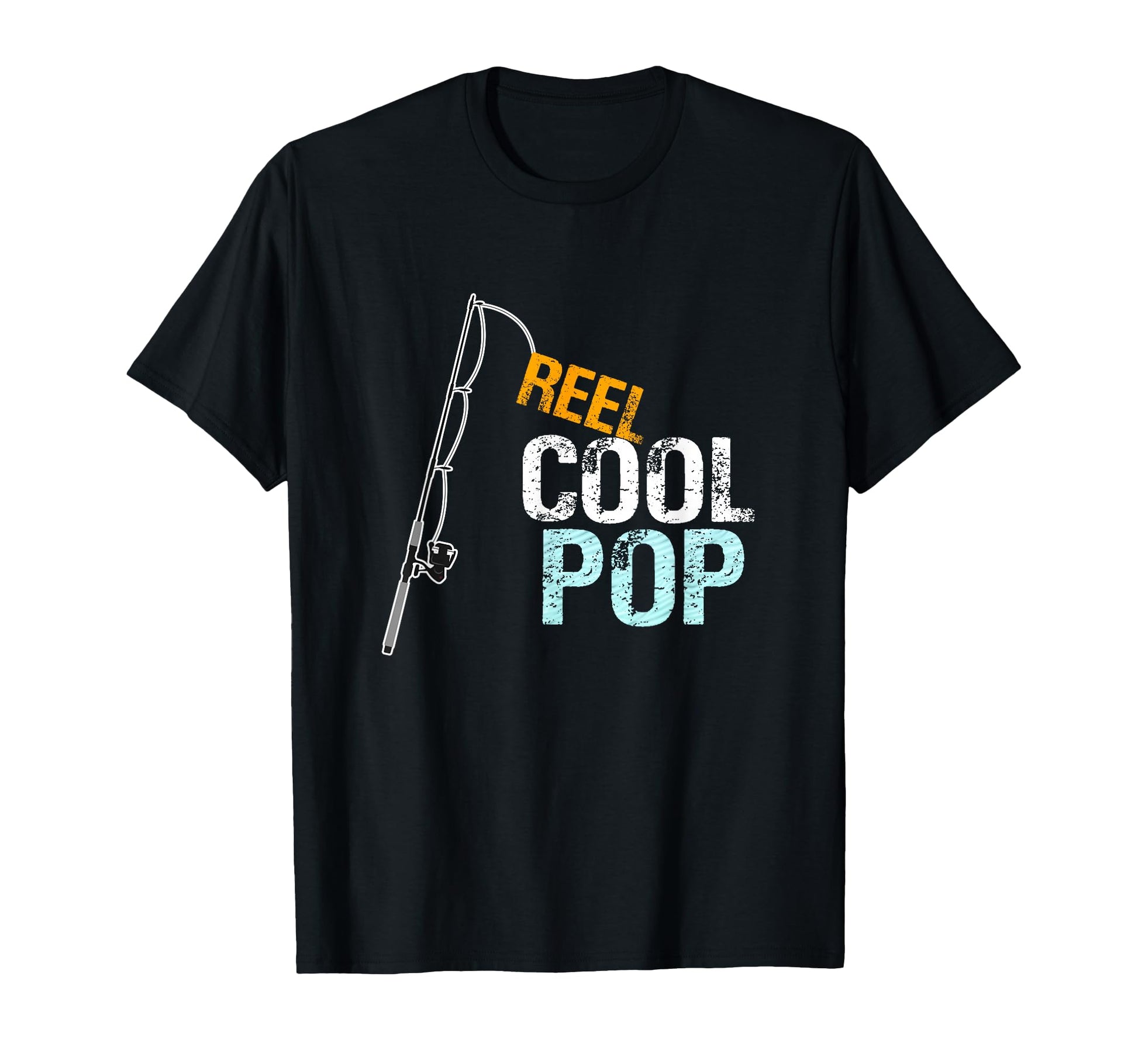 Reel Pop Fishing Grandfather Grandpa T-Shirt - Trendy Graphic Unisex - T-Shirt, Sweatshirt, Hoodie