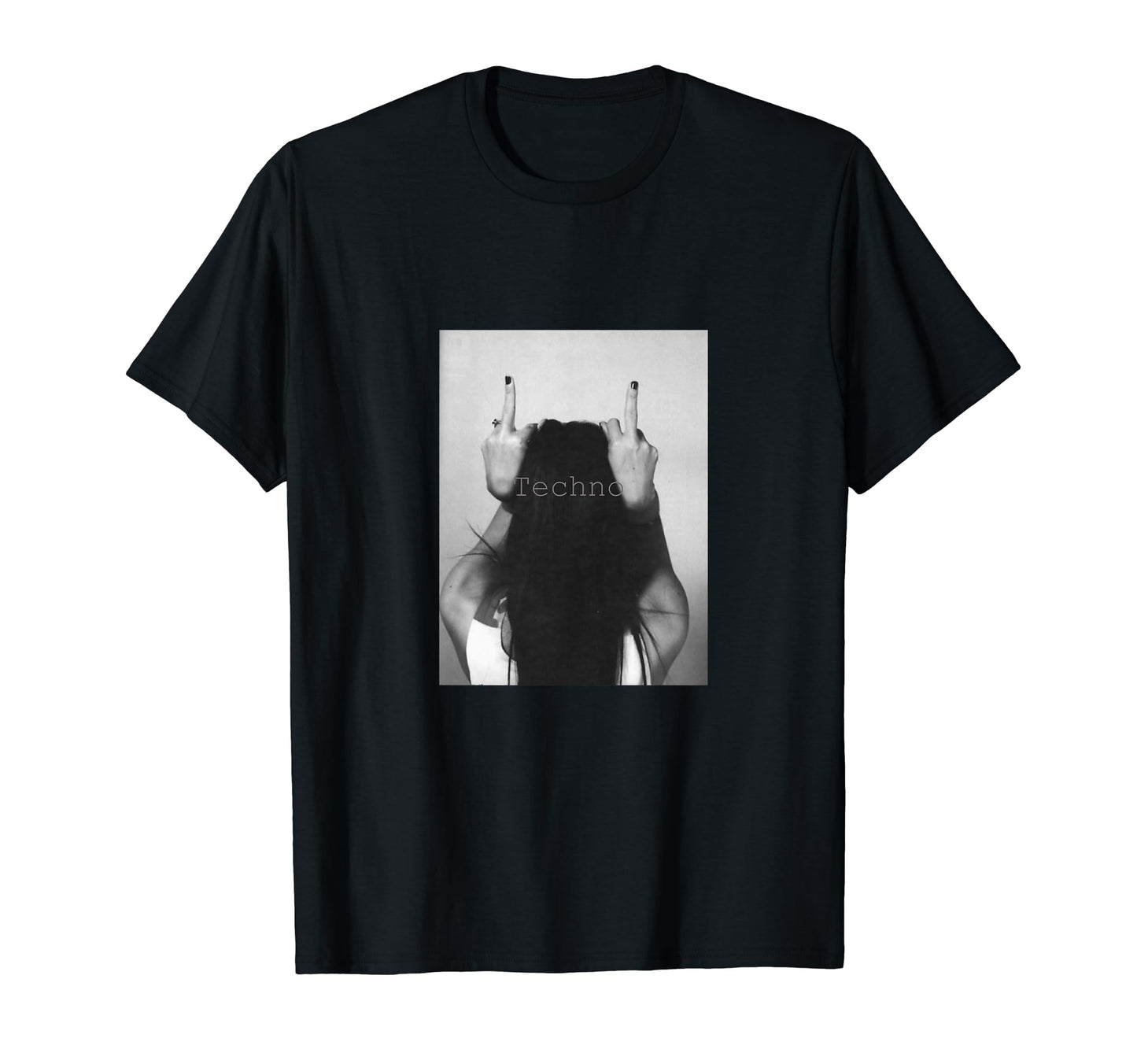 Hot Techno Sexy Techno Rave Hoodie - Fun Novelty Design Unisex - T-Shirt, Sweatshirt, Hoodie