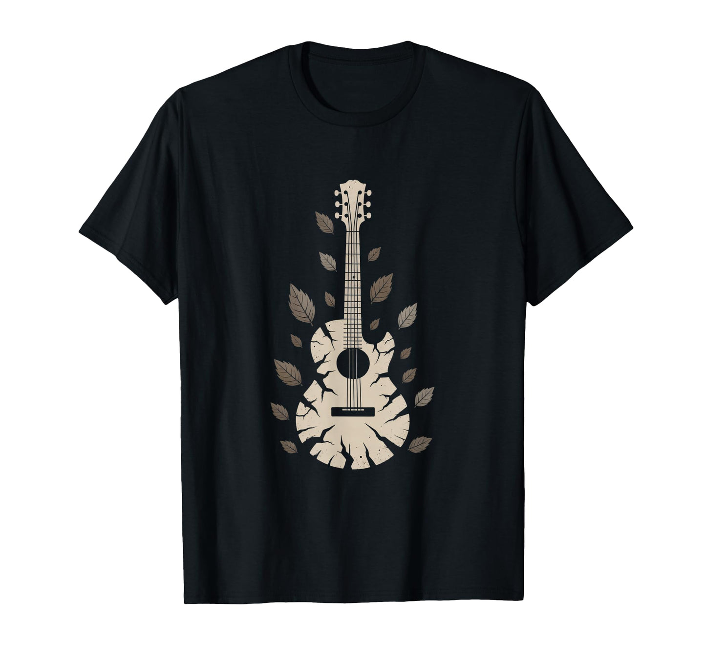 Guitar Abstract Art Rock And Roll Musician T-Shirt - Unique Graphic Unisex - T-Shirt, Sweatshirt, Hoodie