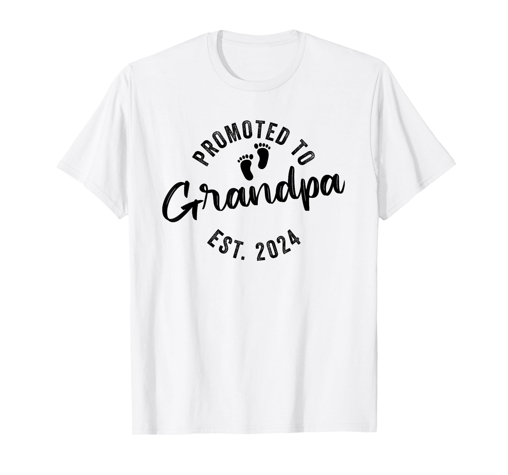 Promoted To Grandpa 2024 T-Shirt - Trendy Graphic for Adults - T-Shirt, Sweatshirt, Hoodie