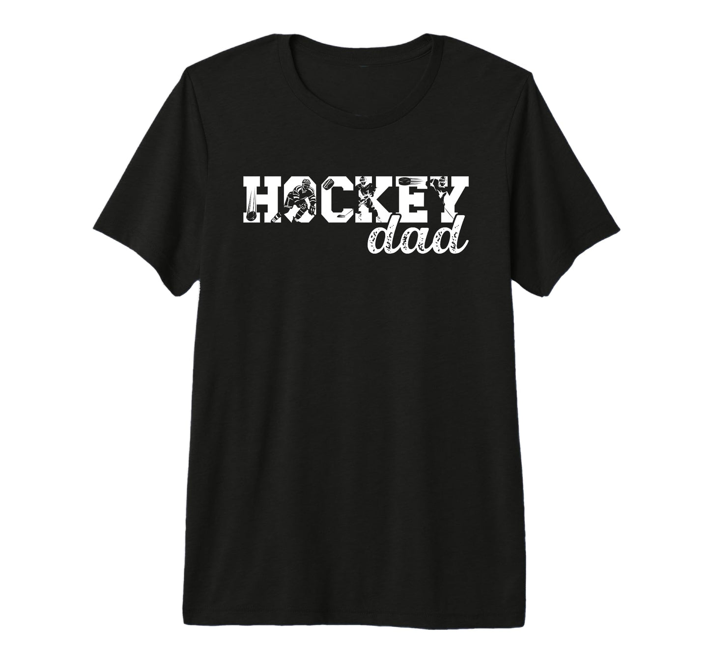 Mens Hockey Dad Hockey Player Hockey T-Shirt - Unique Graphic Men Women - T-Shirt, Sweatshirt, Hoodie
