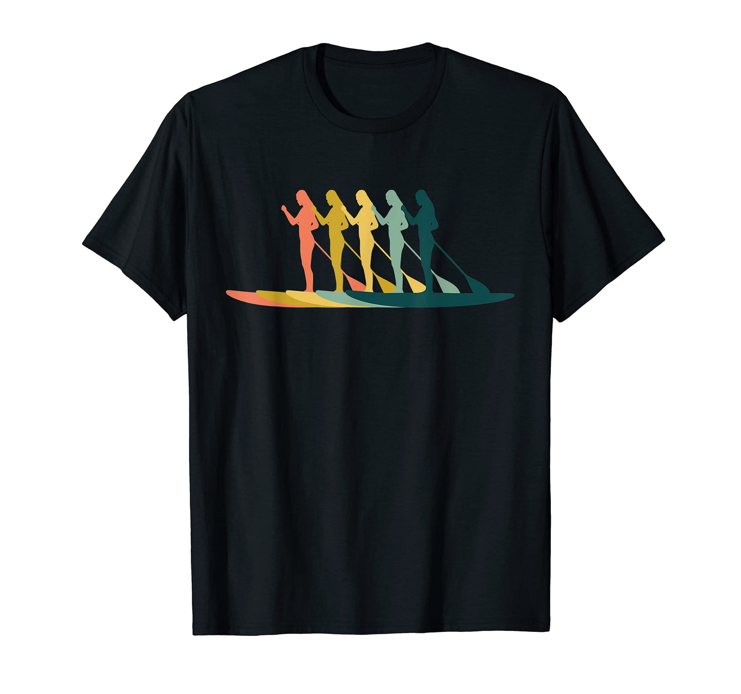 Sup Paddleboard Pop Art T-Shirt - Novelty Apparel Men Women - T-Shirt, Sweatshirt, Hoodie