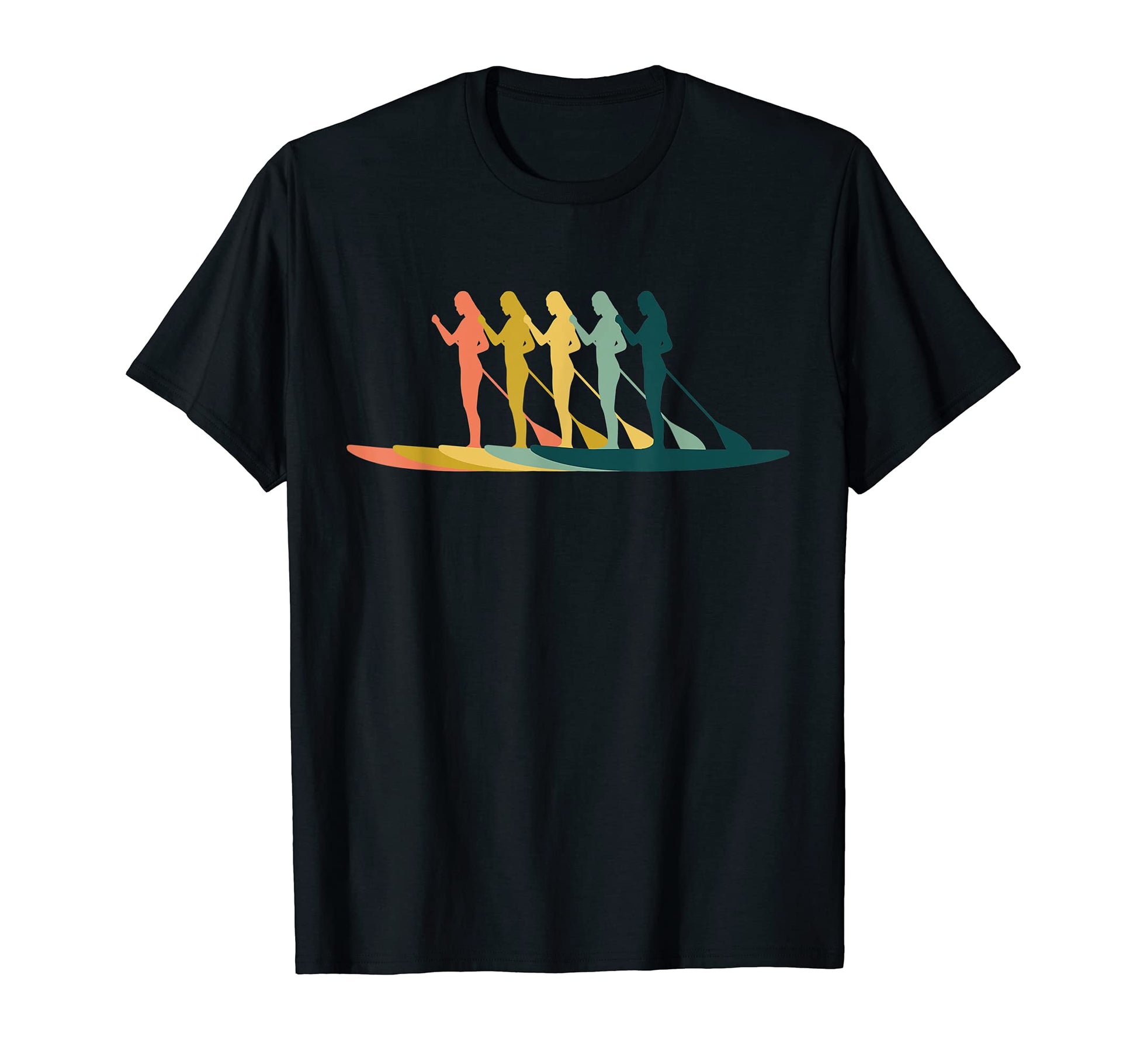 Sup Paddleboard Pop Art T-Shirt - Novelty Apparel Men Women - T-Shirt, Sweatshirt, Hoodie