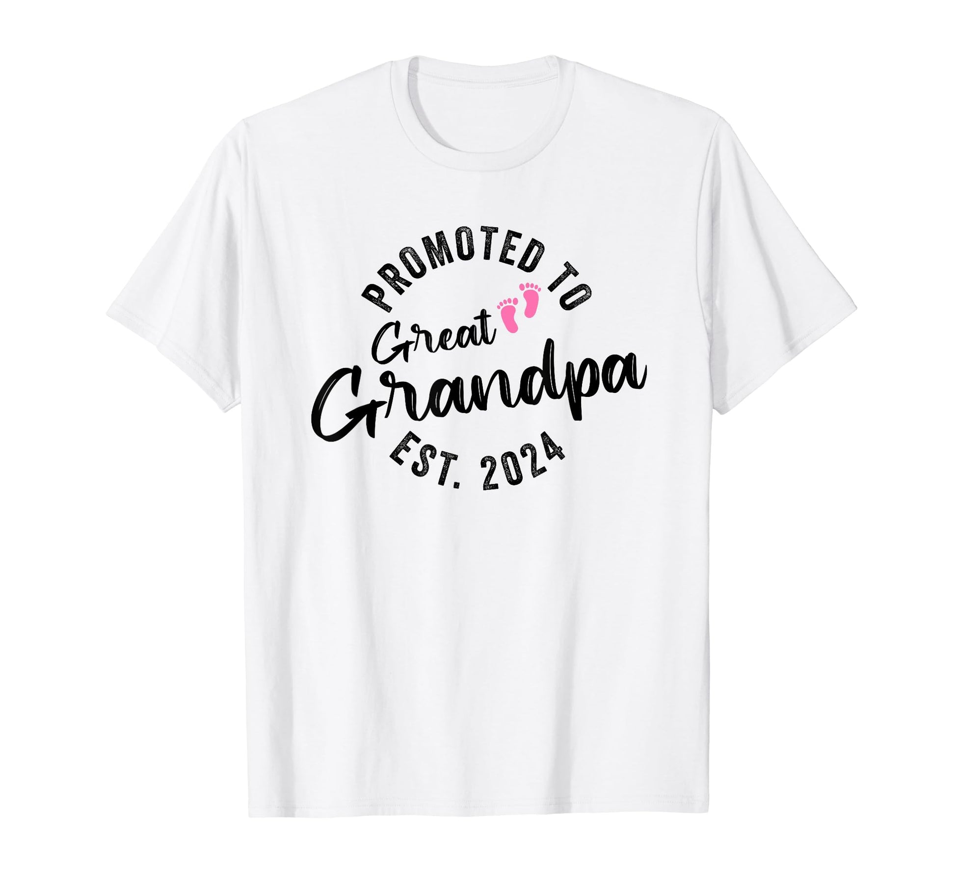 Promoted To Great Grandpa 2024 T-Shirt - Trendy Graphic Men Women - T-Shirt, Sweatshirt, Hoodie