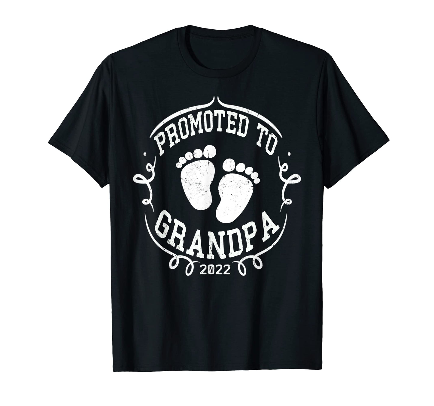 Mens Promoted To Grandpa 2022 T-Shirt - Streetwear Style for Adults - T-Shirt, Sweatshirt, Hoodie