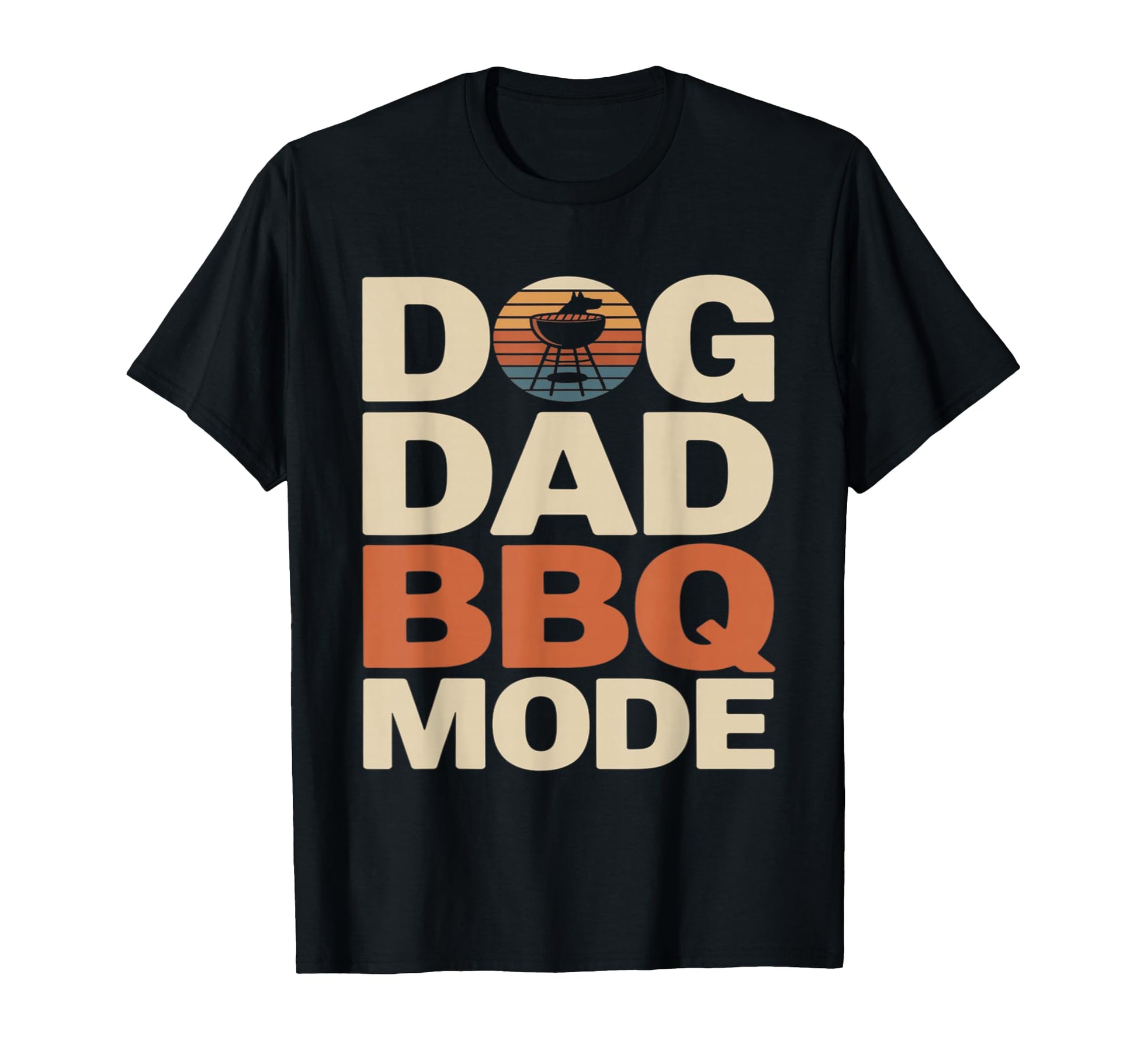 Dog Dad Bbq Mode Funny Backyard T-Shirt - Streetwear Style Men Women - T-Shirt, Sweatshirt, Hoodie