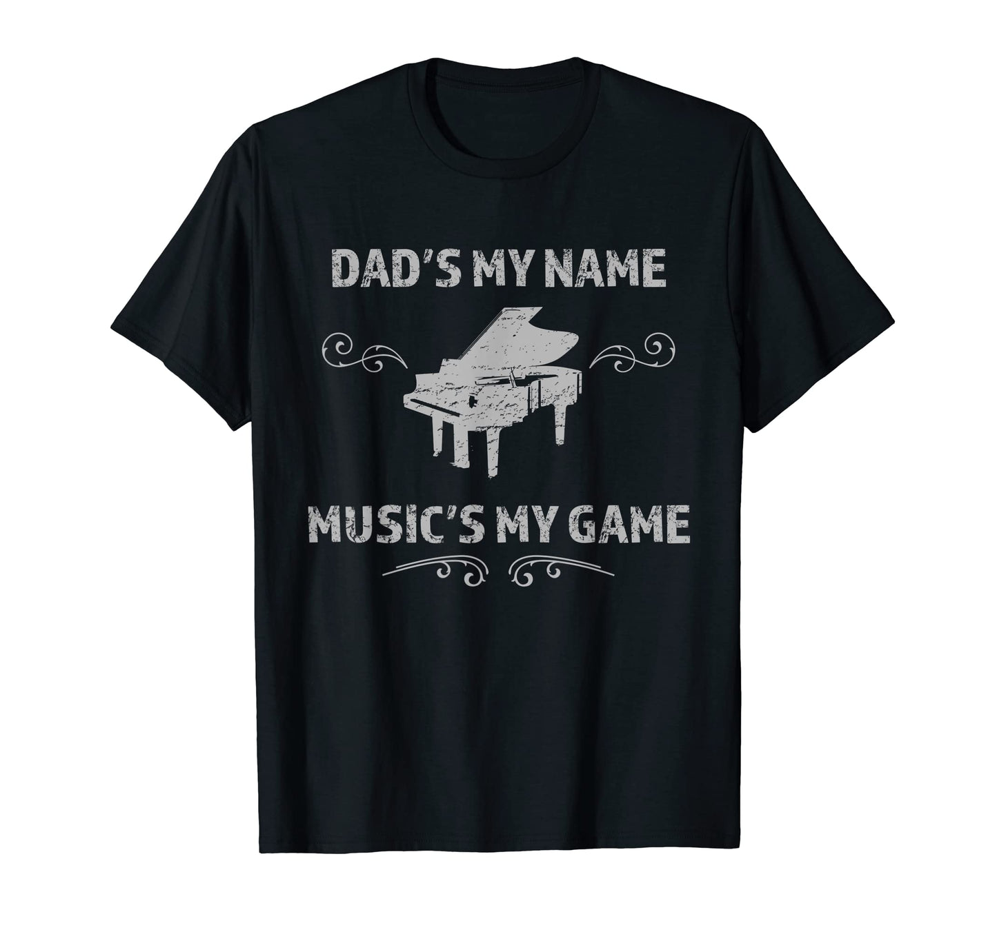 Musician Dads Grand Fathers T-Shirt - Fun Novelty Design for Adults - T-Shirt, Sweatshirt, Hoodie