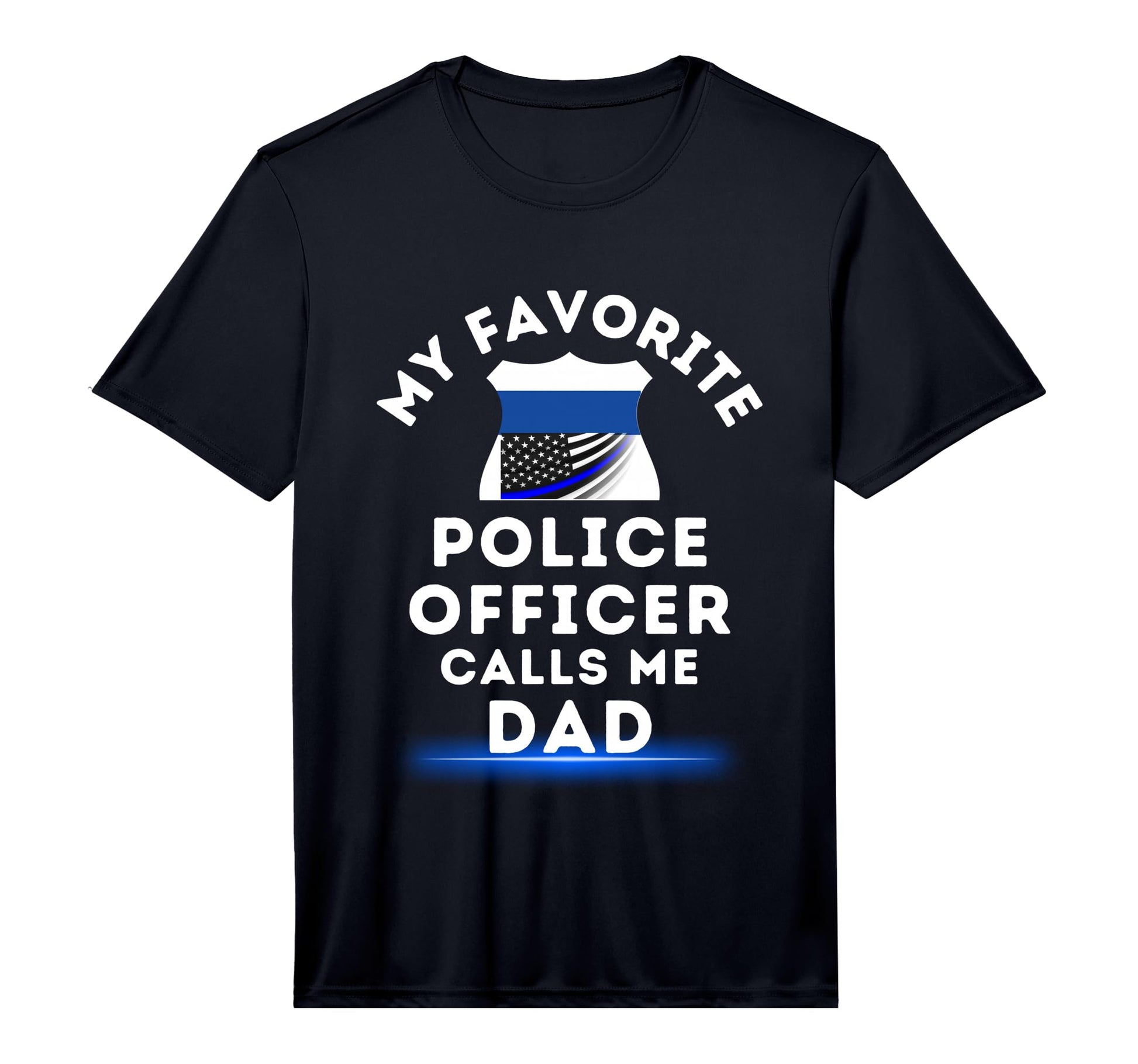 Mens My Favorite Police Officer T-Shirt - Fun Novelty Design Men Women - T-Shirt, Sweatshirt, Hoodie