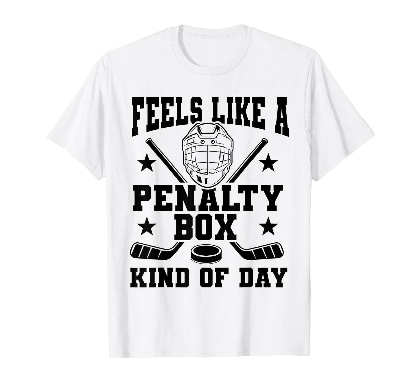 Feels Like Penalty Box Kind Day Ice T-Shirt - Minimalist Print for Adults - T-Shirt, Sweatshirt, Hoodie