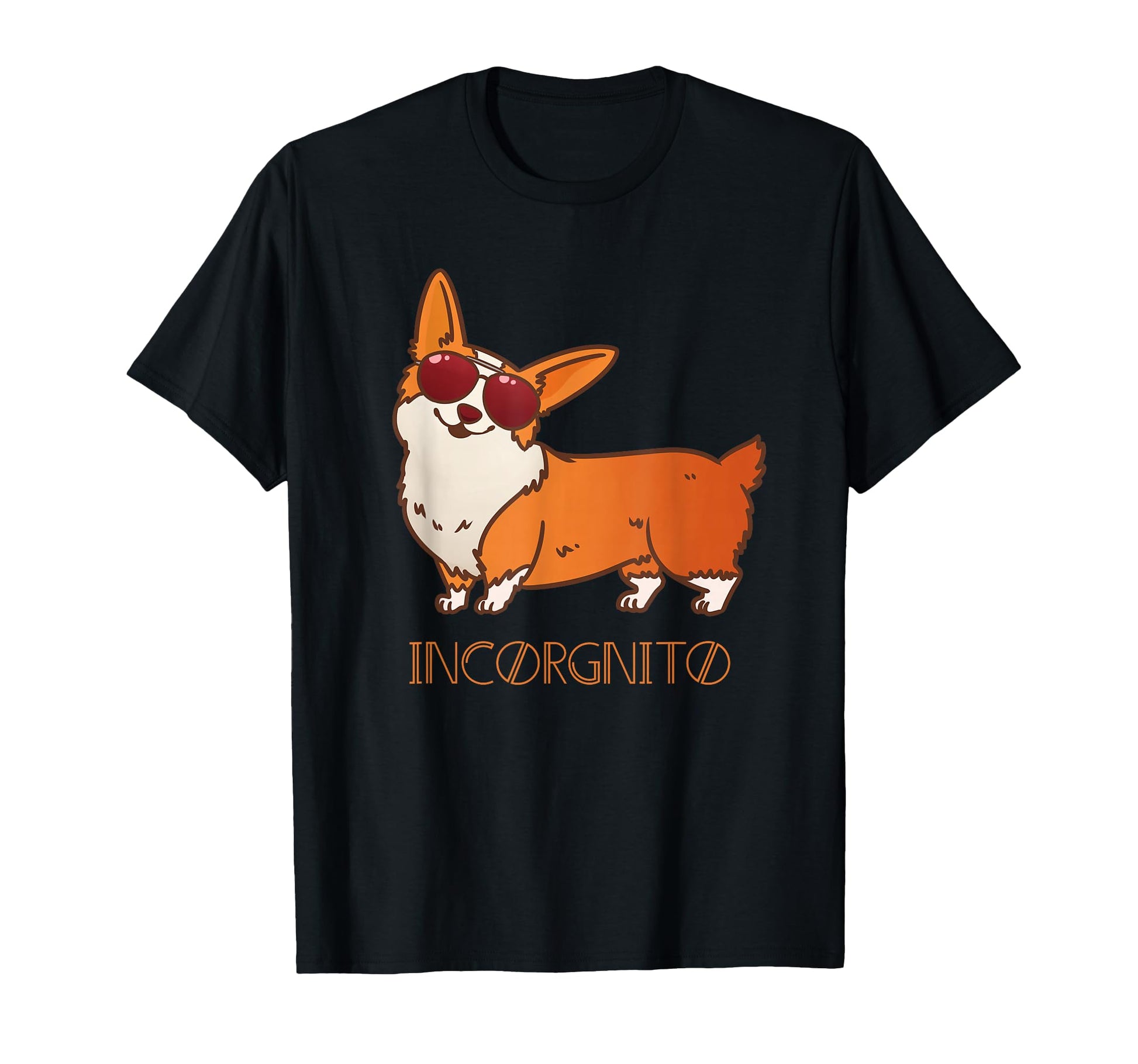 Corgi Incorgnito Pun Dog Pet T-Shirt - Casual Everyday Wear for Adults - T-Shirt, Sweatshirt, Hoodie