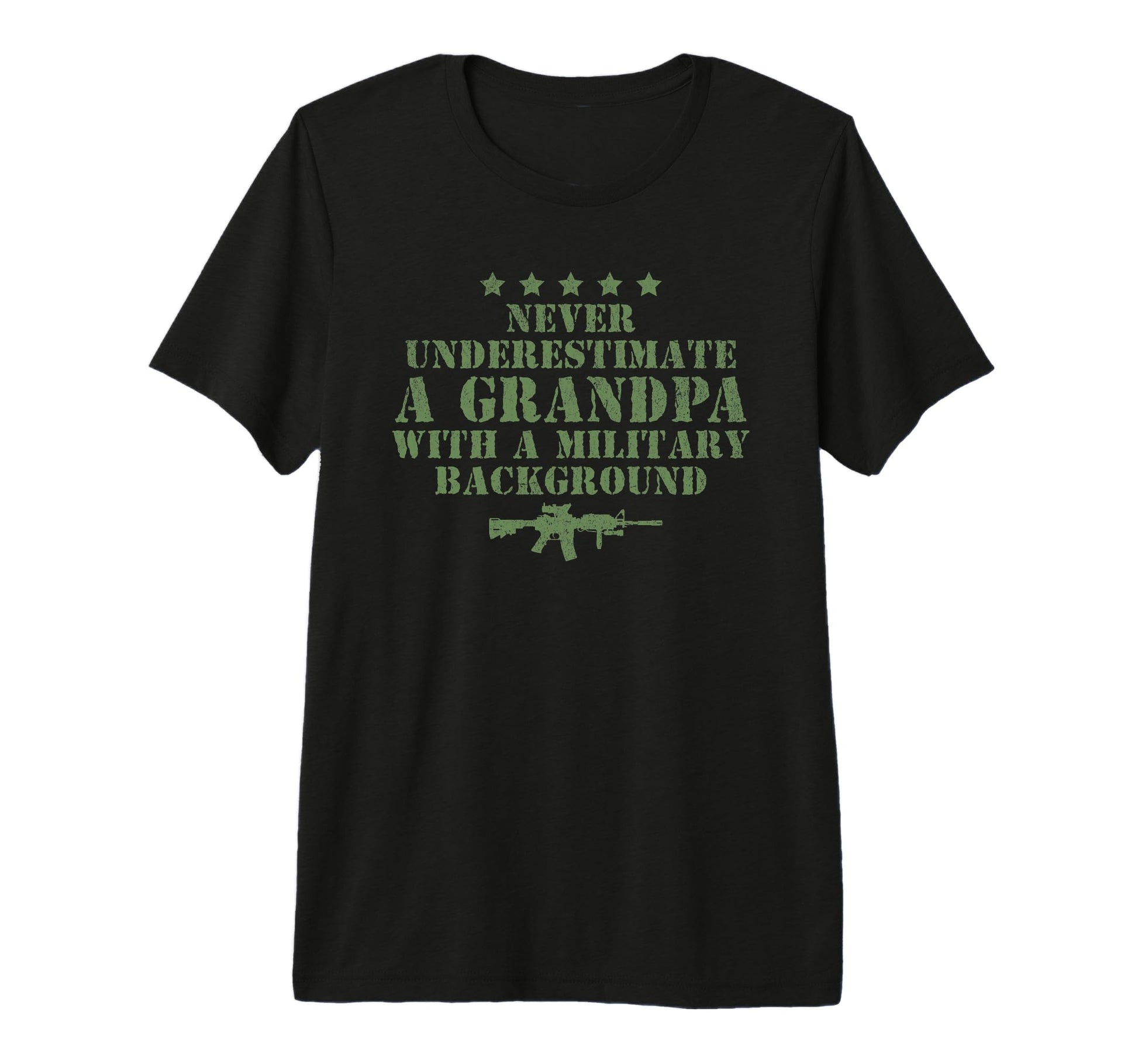 Mens Never Underestimate Grandpa T-Shirt - Streetwear Style Unisex - T-Shirt, Sweatshirt, Hoodie