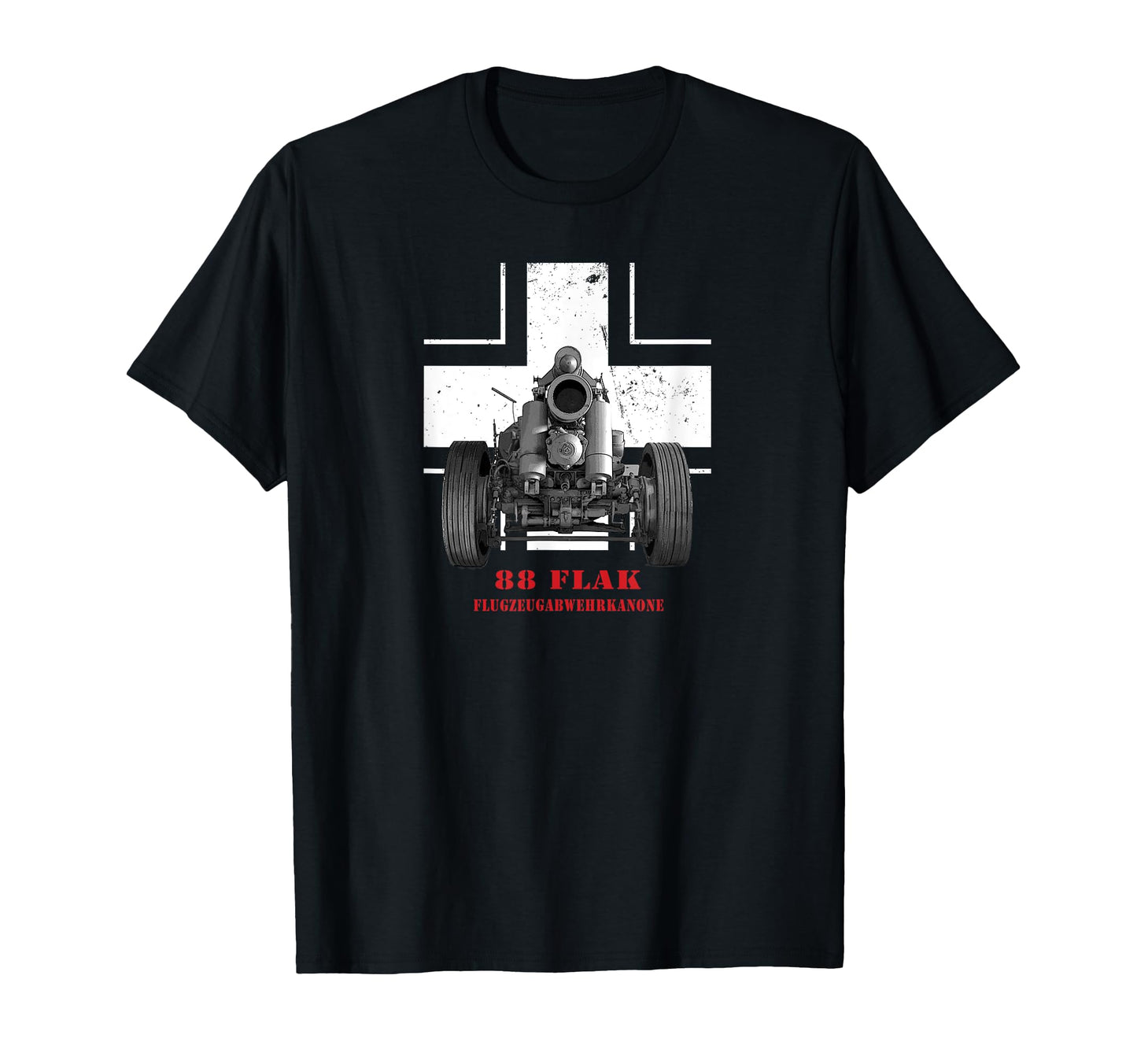 German 88 Flak Anti Aircraft Anti T-Shirt - Minimalist Print Men Women - T-Shirt, Sweatshirt, Hoodie
