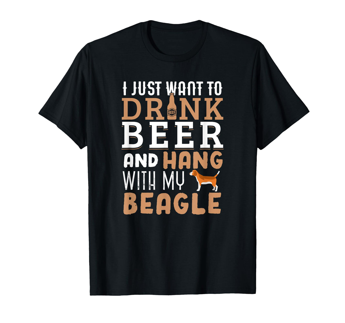 Beagle Dad Funny Fathers Day Dog T-Shirt - Casual Everyday Wear Unisex - T-Shirt, Sweatshirt, Hoodie