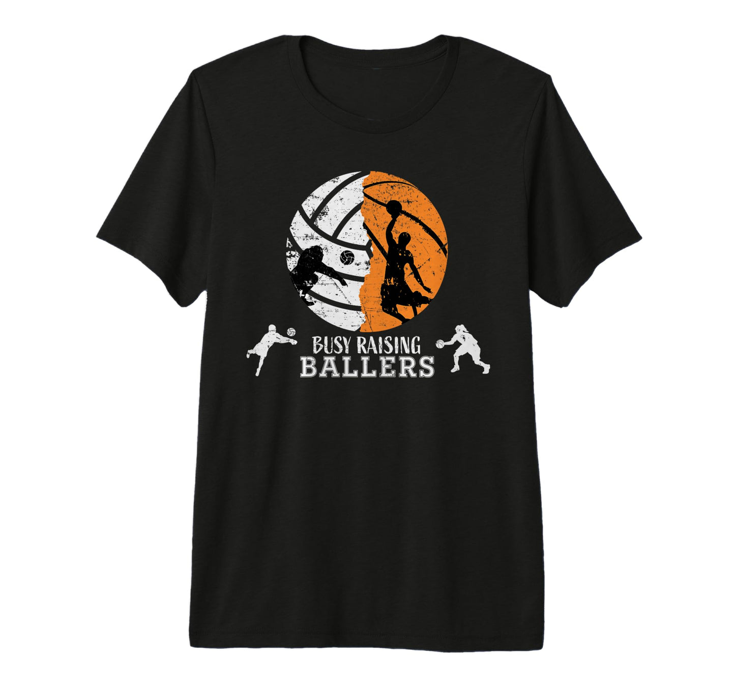 Mens Gifts Raising Ballers T-Shirt - Fun Novelty Design for Adults - T-Shirt, Sweatshirt, Hoodie