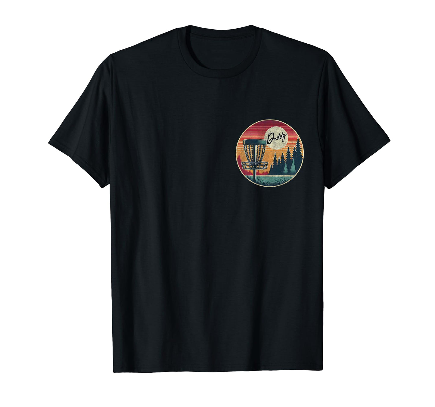 Disc Golf Daddy 70S Disc Golf T-Shirt - Fun Novelty Design for Adults - T-Shirt, Sweatshirt, Hoodie