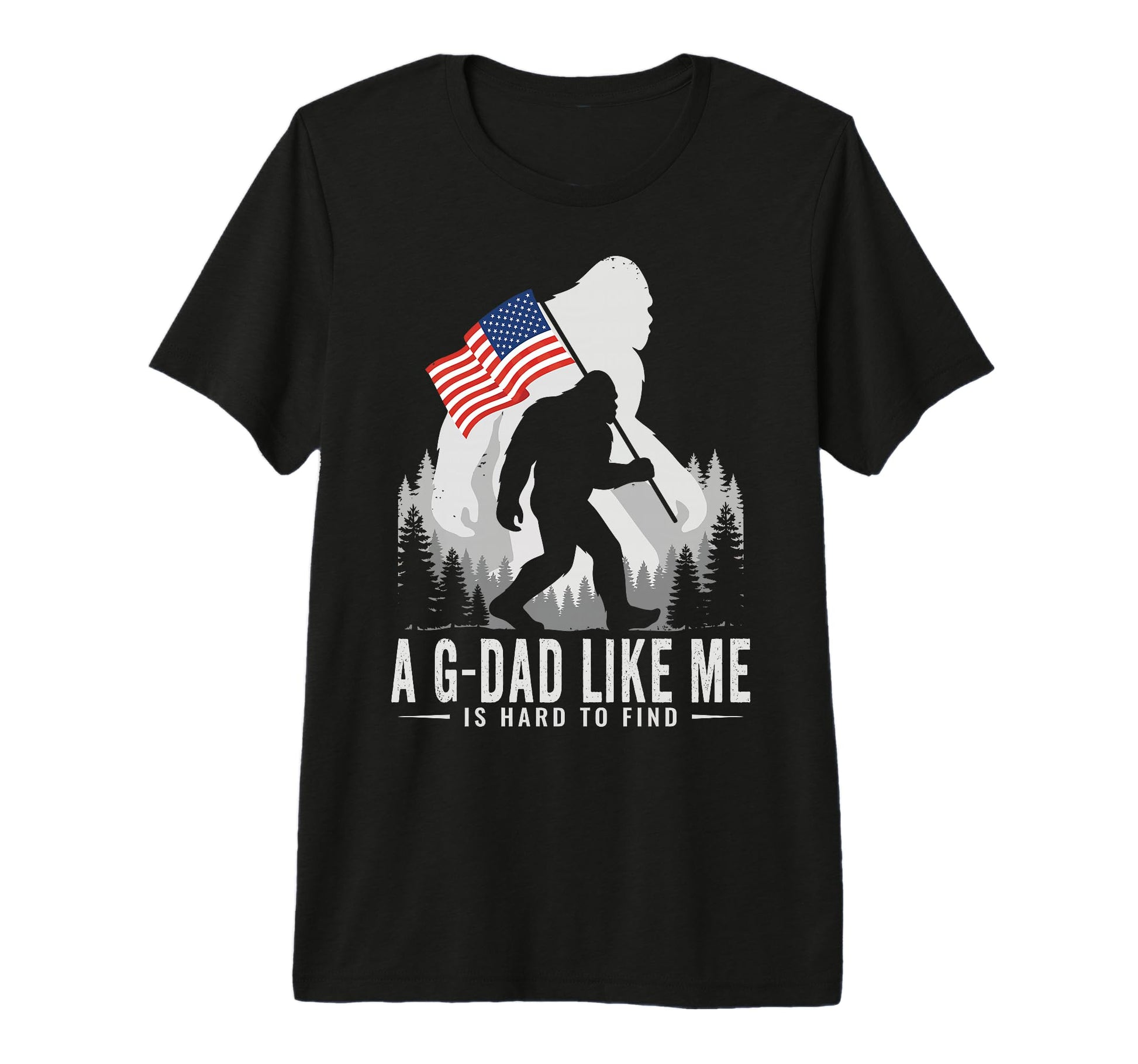 G Dad Like Me Funny Grandpa Bigfoot T-Shirt - Aesthetic Graphic Men Women - T-Shirt, Sweatshirt, Hoodie