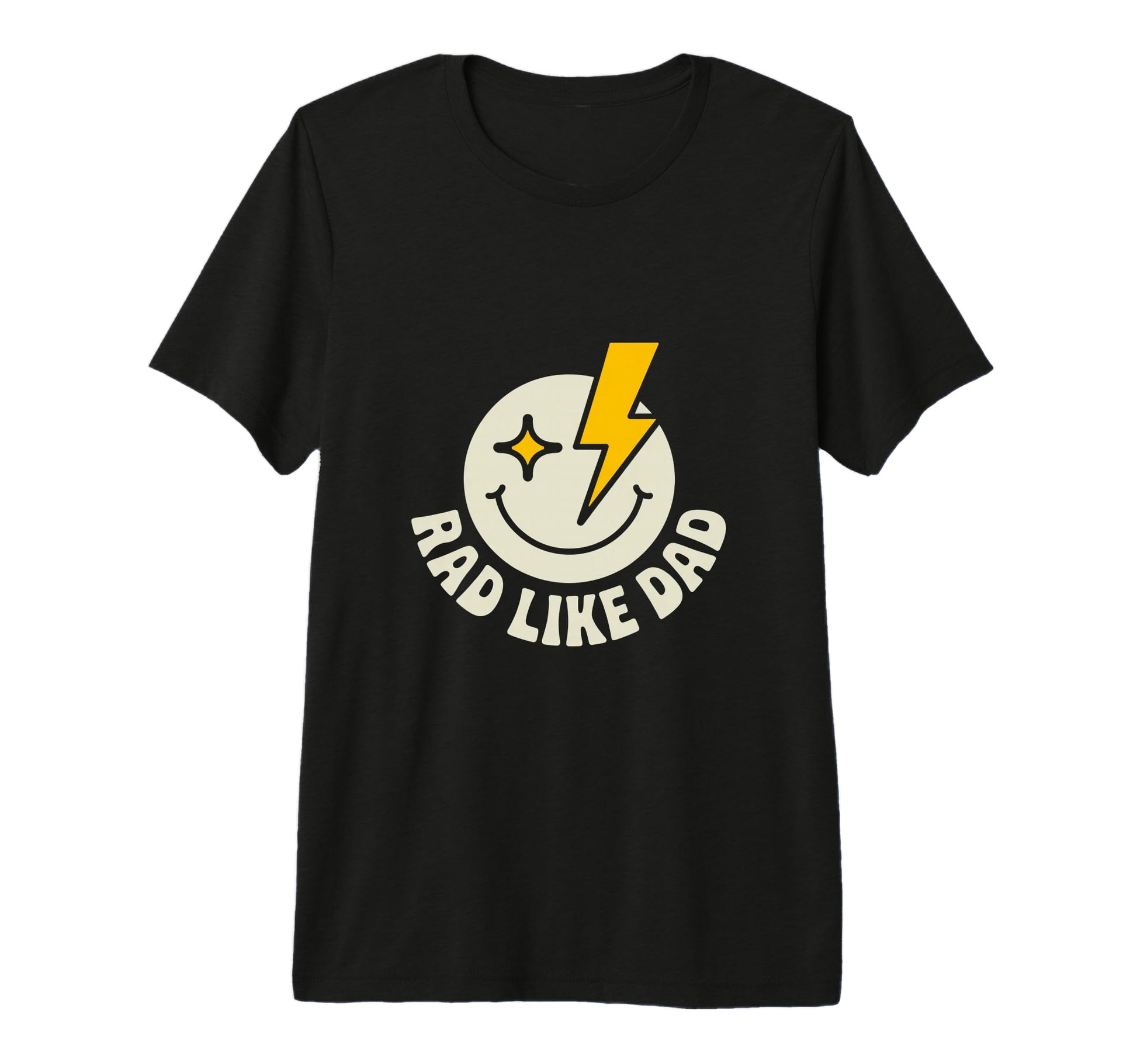 Rad Like Dad Clean Modern Family Tri T-Shirt - Trendy Graphic Men Women - T-Shirt, Sweatshirt, Hoodie