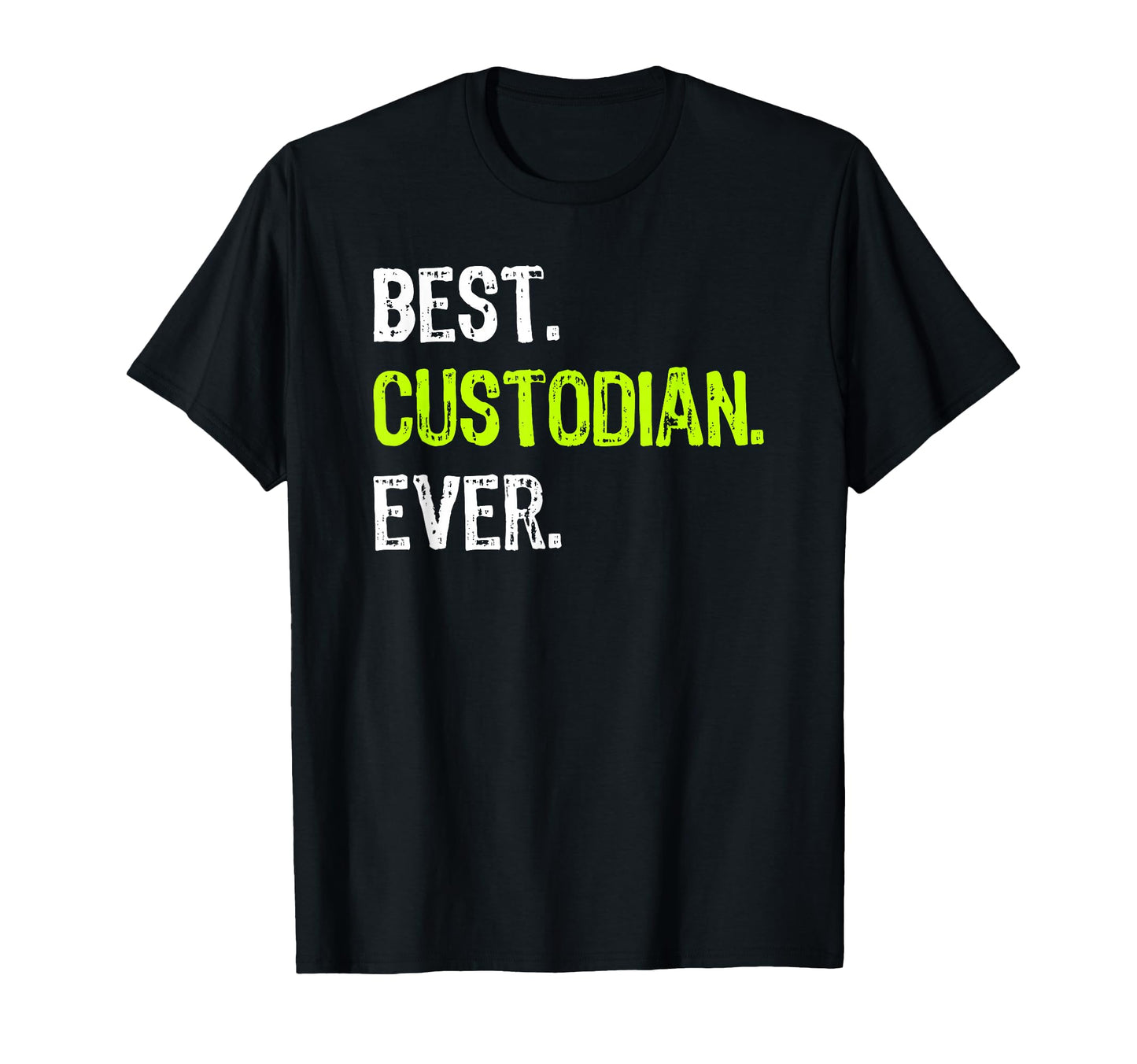 Best Custodian Ever T-Shirt - Aesthetic Graphic for Adults - T-Shirt, Sweatshirt, Hoodie