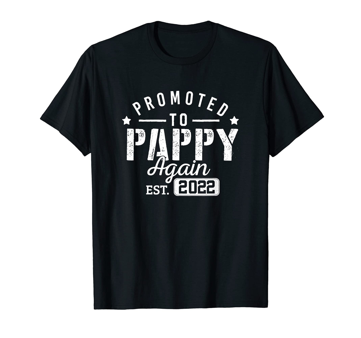 Mens Promoted To Pappy Again 2022 New T-Shirt - Unique Graphic for Adults - T-Shirt, Sweatshirt, Hoodie