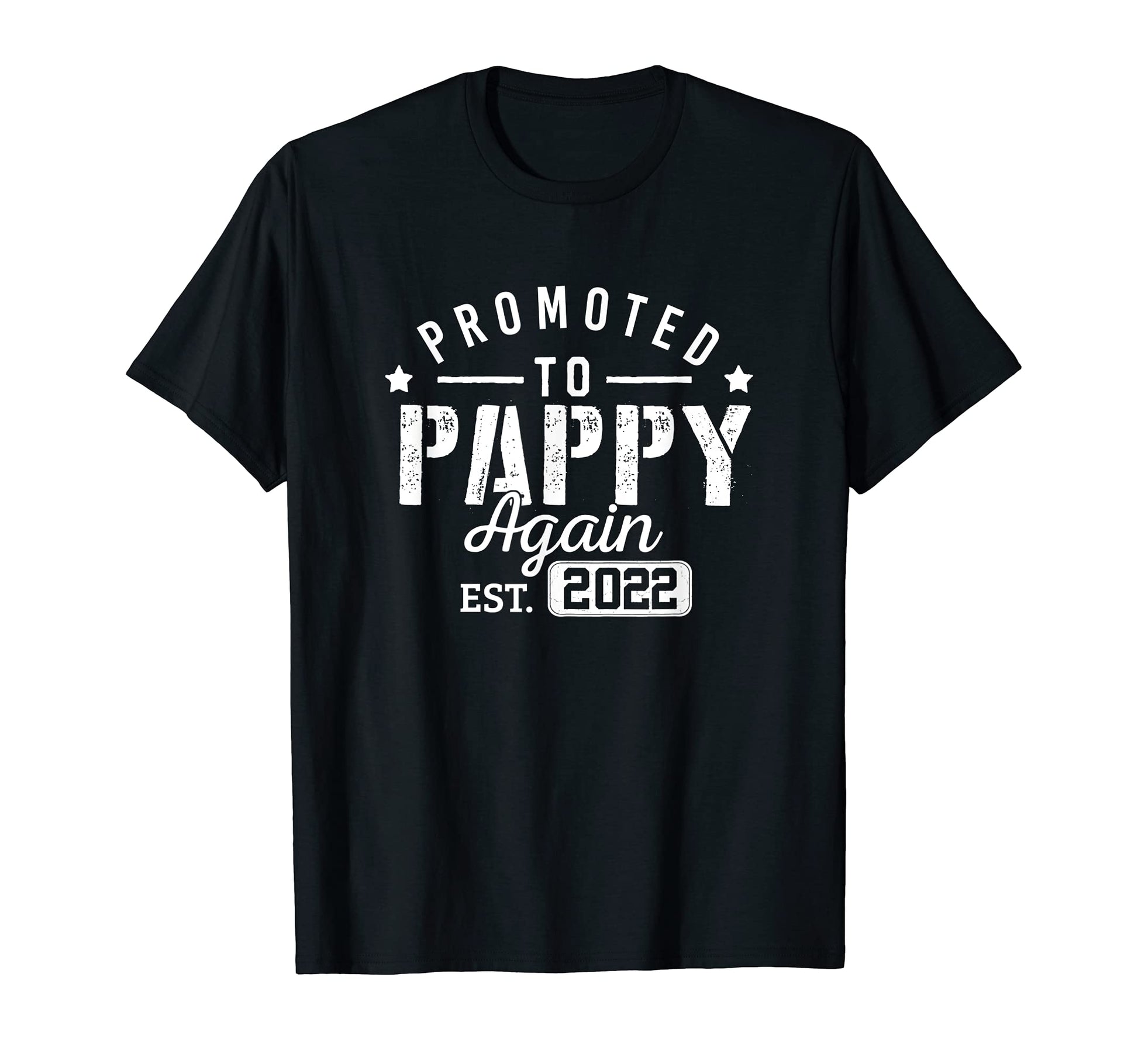 Mens Promoted To Pappy Again 2022 New T-Shirt - Unique Graphic for Adults - T-Shirt, Sweatshirt, Hoodie