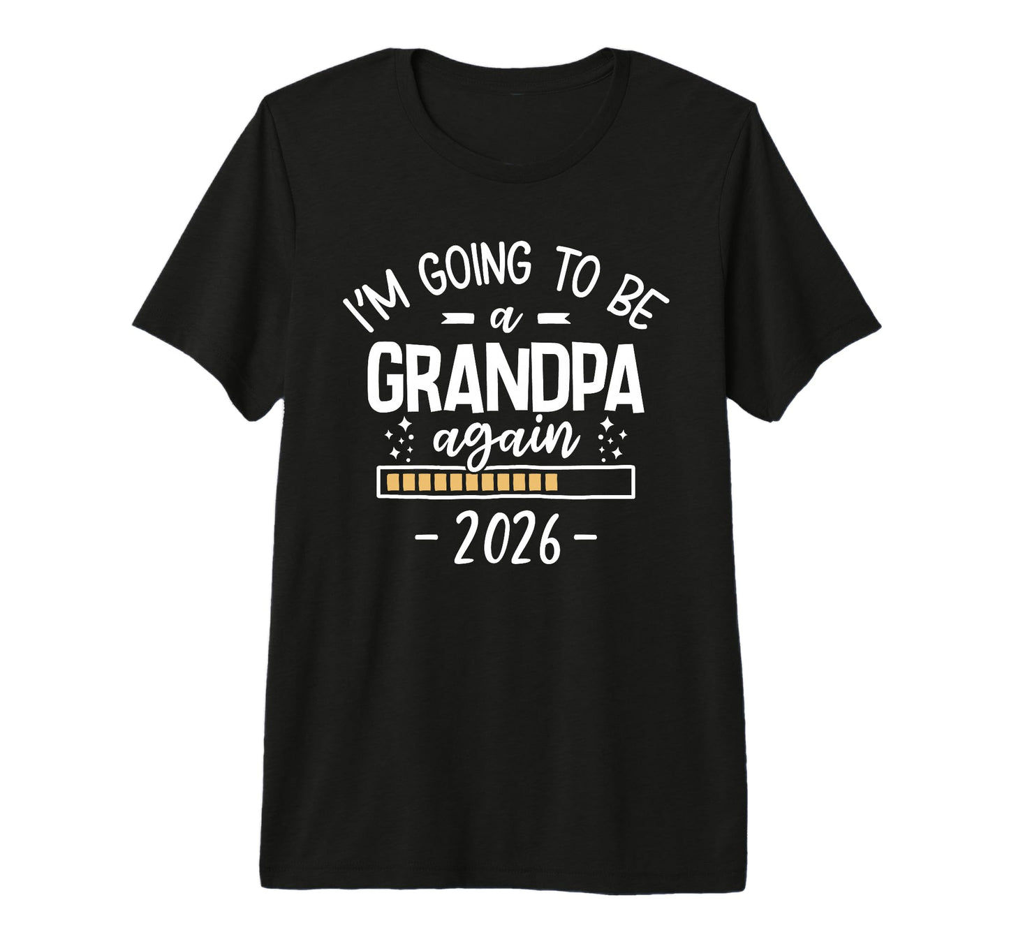 Mens Promoted To Grandpa Again 2026 2Nd T-Shirt - Novelty Apparel Unisex - T-Shirt, Sweatshirt, Hoodie
