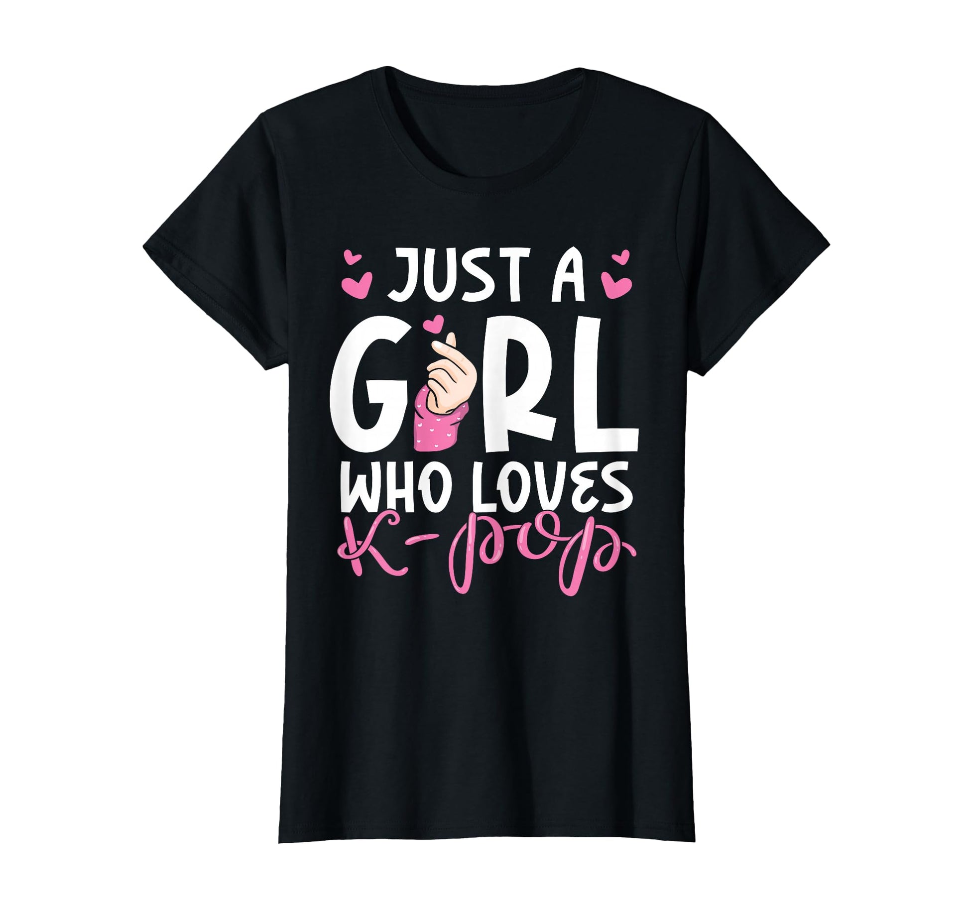 Just Who Loves K Pop T-Shirt - Aesthetic Graphic Unisex - T-Shirt, Sweatshirt, Hoodie