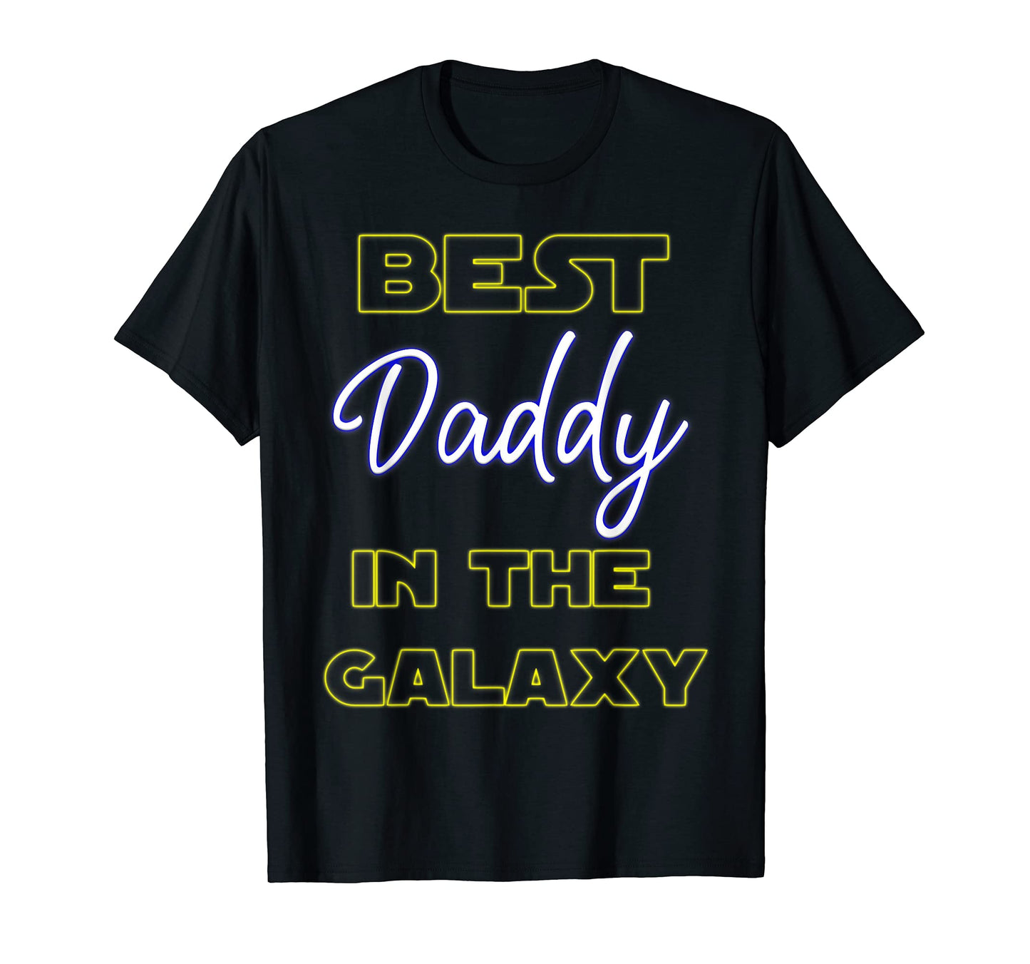 Best Daddy Galaxy Fathers Day Pa Pop T-Shirt - Casual Everyday Wear Unisex - T-Shirt, Sweatshirt, Hoodie