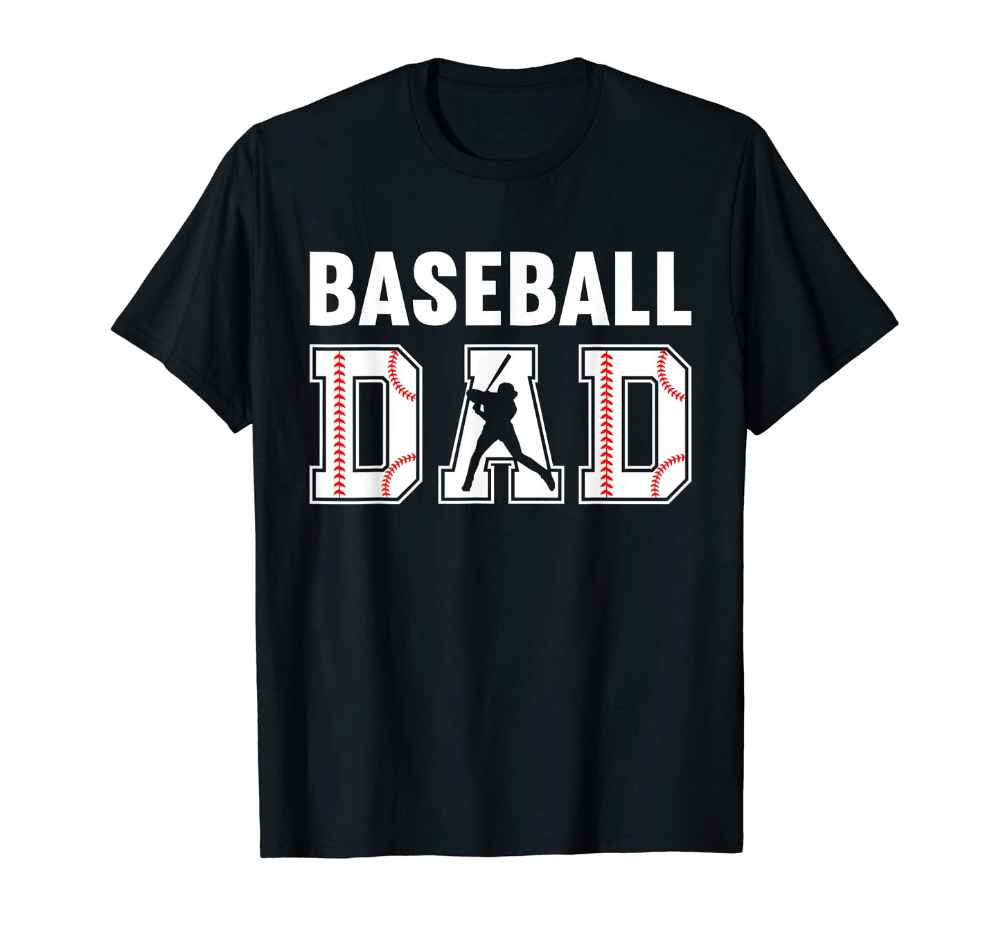 Baseball Dad Baseball Players Dad T-Shirt - Custom Art Print Men Women - T-Shirt, Sweatshirt, Hoodie