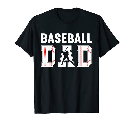 Baseball Dad Baseball Players Dad T-Shirt - Custom Art Print Men Women - T-Shirt, Sweatshirt, Hoodie