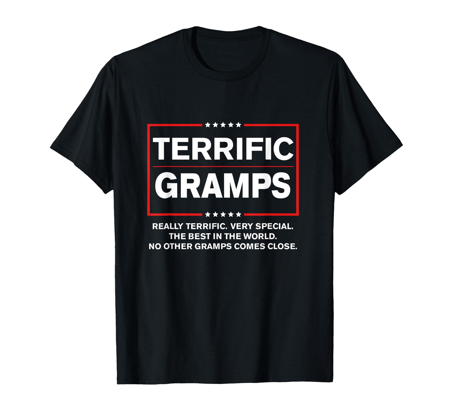Terrific Gramps Funny Trump Gramps T-Shirt - Minimalist Print Men Women - T-Shirt, Sweatshirt, Hoodie