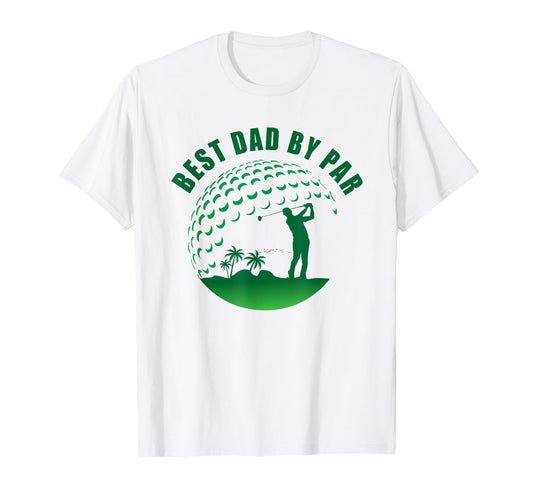 Best Dad Par Funny Sarcastic Golf T-Shirt - Minimalist Print for Adults - T-Shirt, Sweatshirt, Hoodie