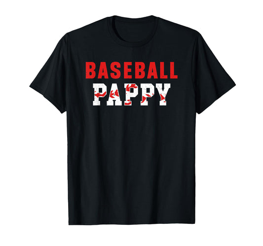 Baseball Pappy Baseball Player Pappy T-Shirt - Custom Art Print Unisex - T-Shirt, Sweatshirt, Hoodie