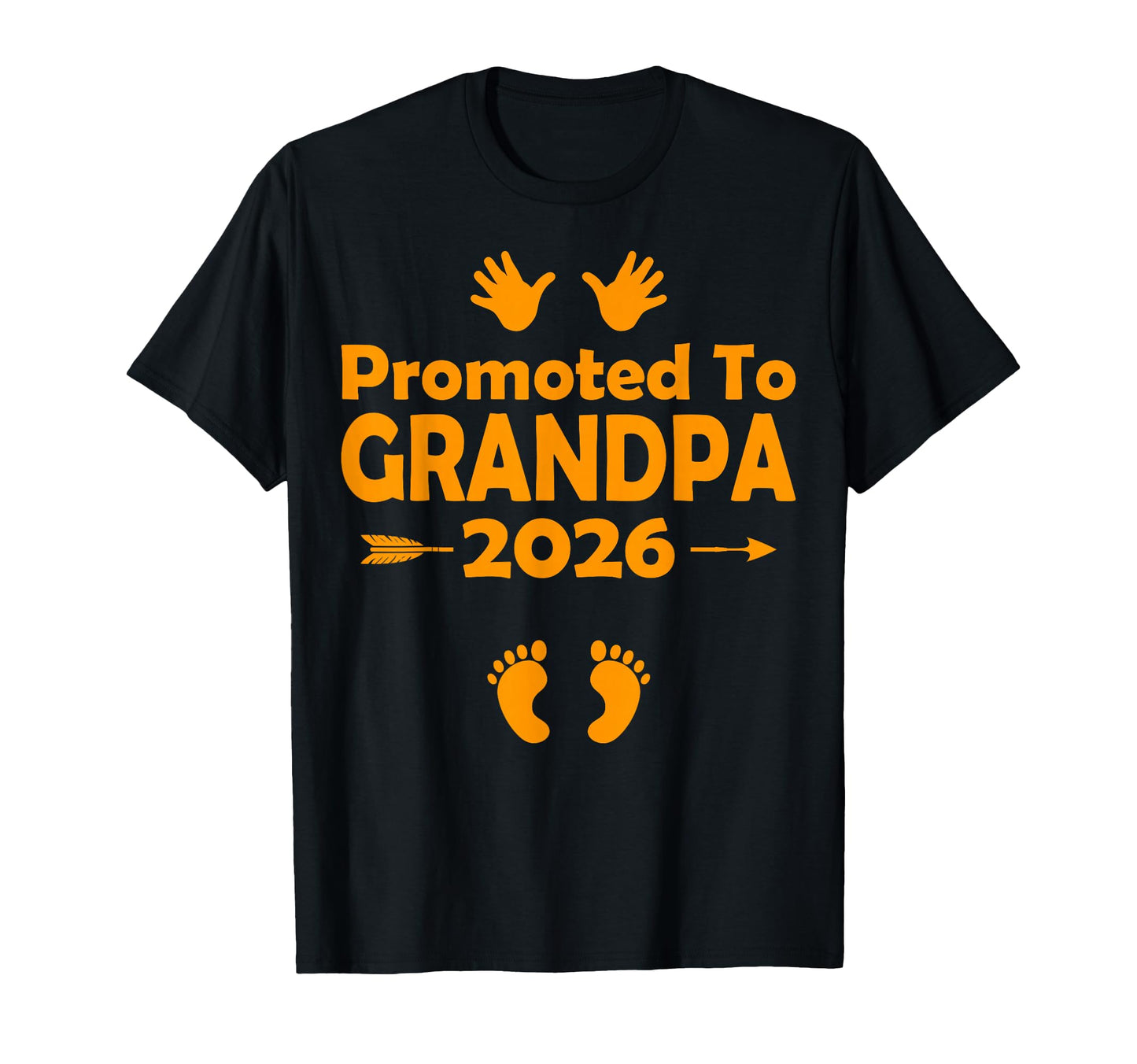 Promoted To Grandpa 2026 Reveal T-Shirt - Minimalist Print Men Women - T-Shirt, Sweatshirt, Hoodie
