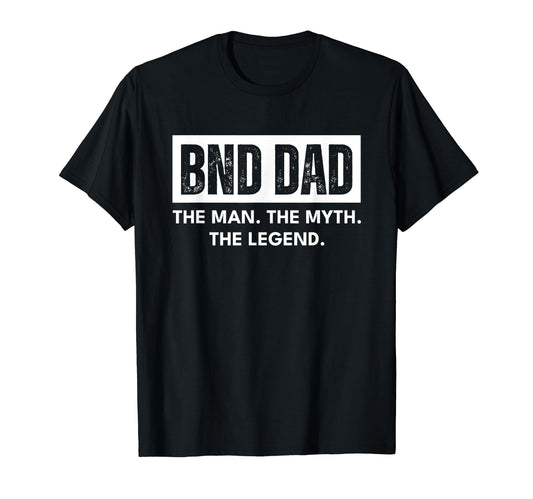 Bass Drum Dad Dnb Myth Legend T-Shirt - Aesthetic Graphic Men Women - T-Shirt, Sweatshirt, Hoodie