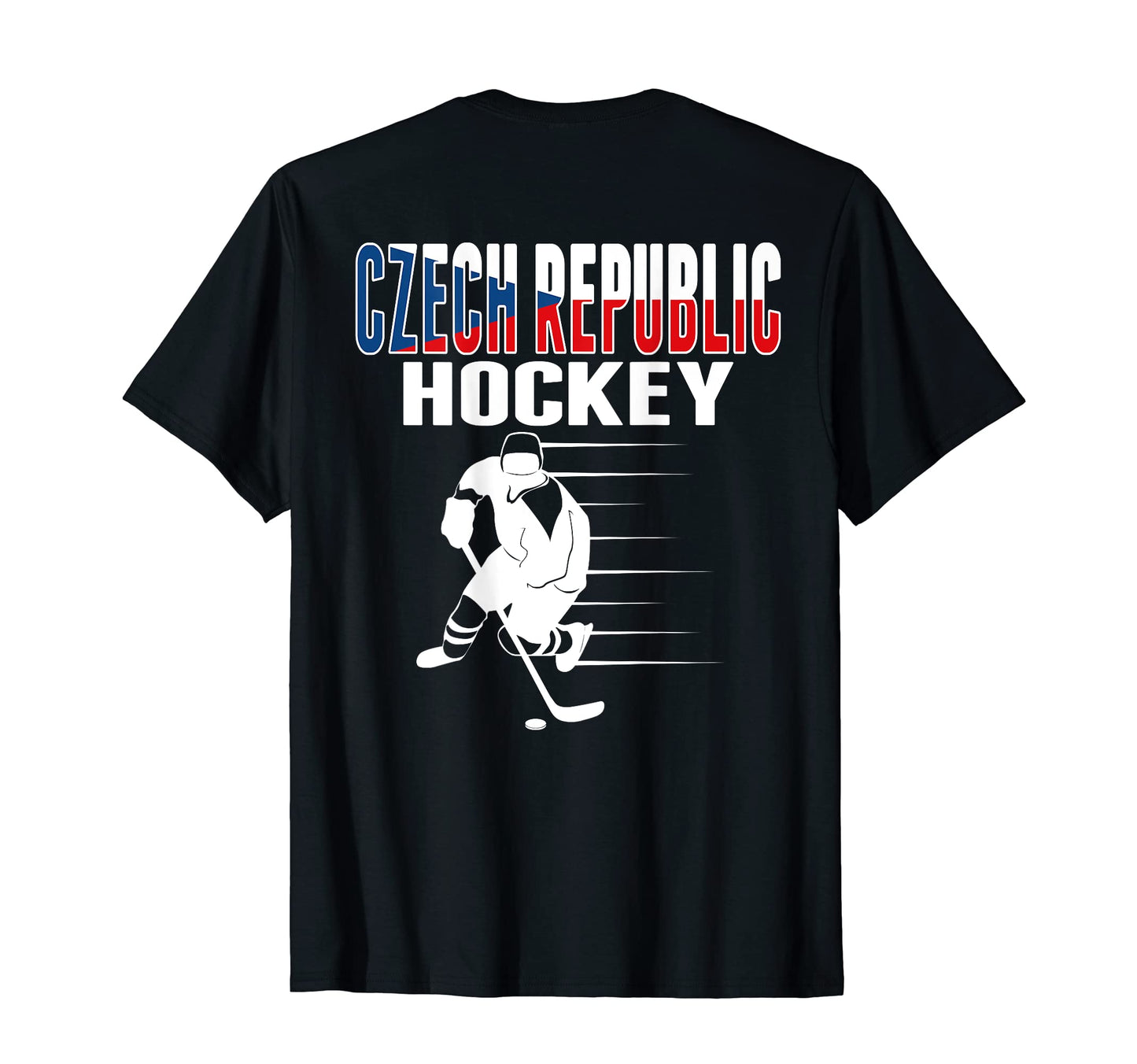 Czech Republic Ice Hockey Lovers Jersey T-Shirt - Graphic Print Men Women - T-Shirt, Sweatshirt, Hoodie