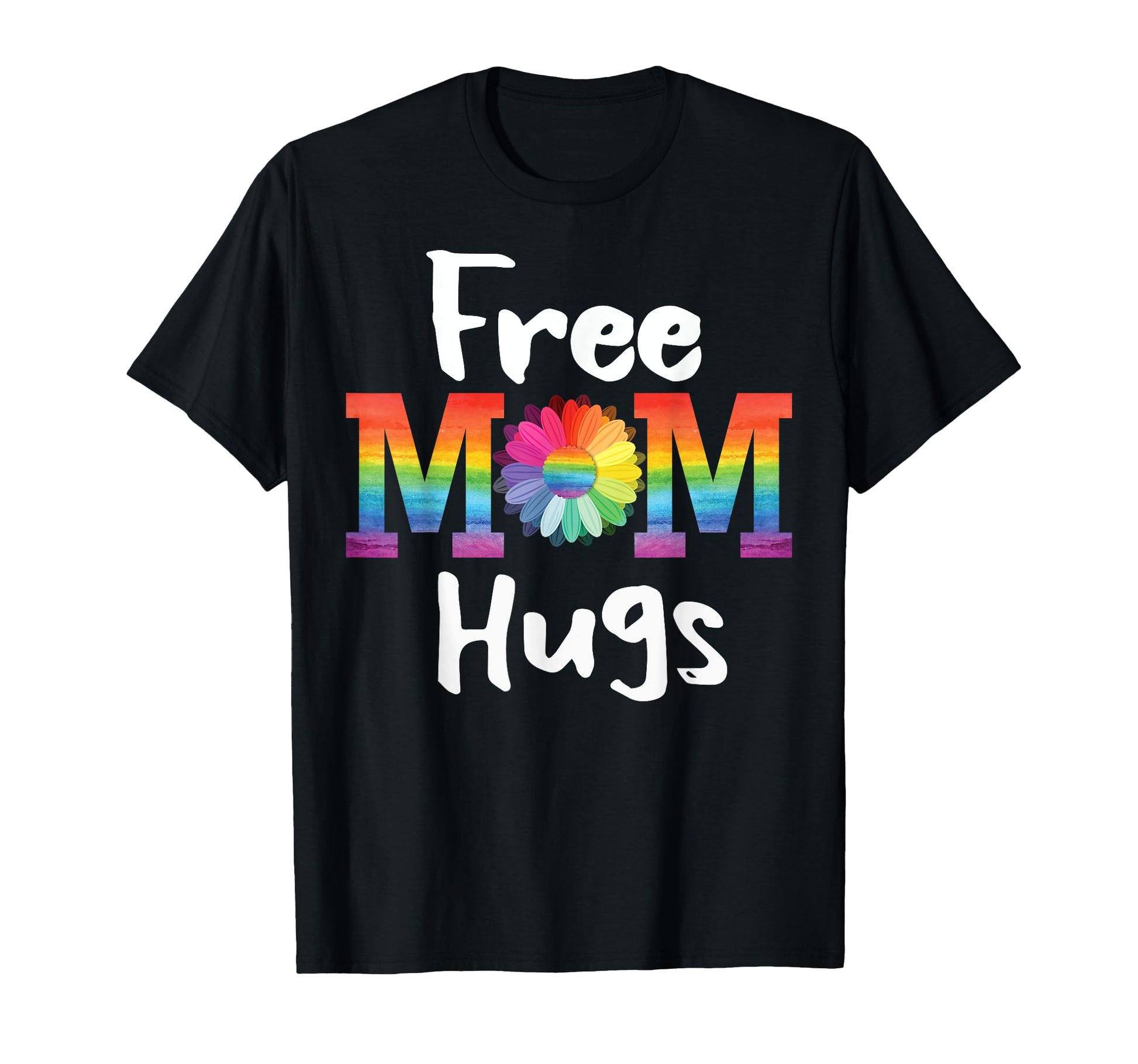 Free Mom Hugs Lgbt Pride Parades T-Shirt - Minimalist Print Men Women - T-Shirt, Sweatshirt, Hoodie