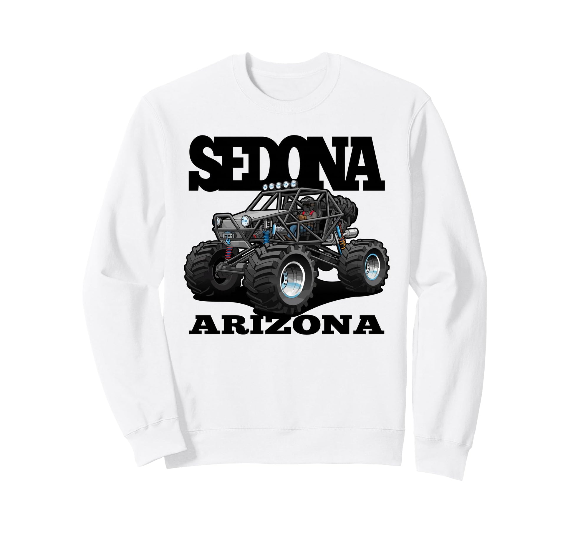 Sedona Az Side Side Quad 4X4 Atv Sweatshirt - Fun Novelty Design Men Women - T-Shirt, Sweatshirt, Hoodie