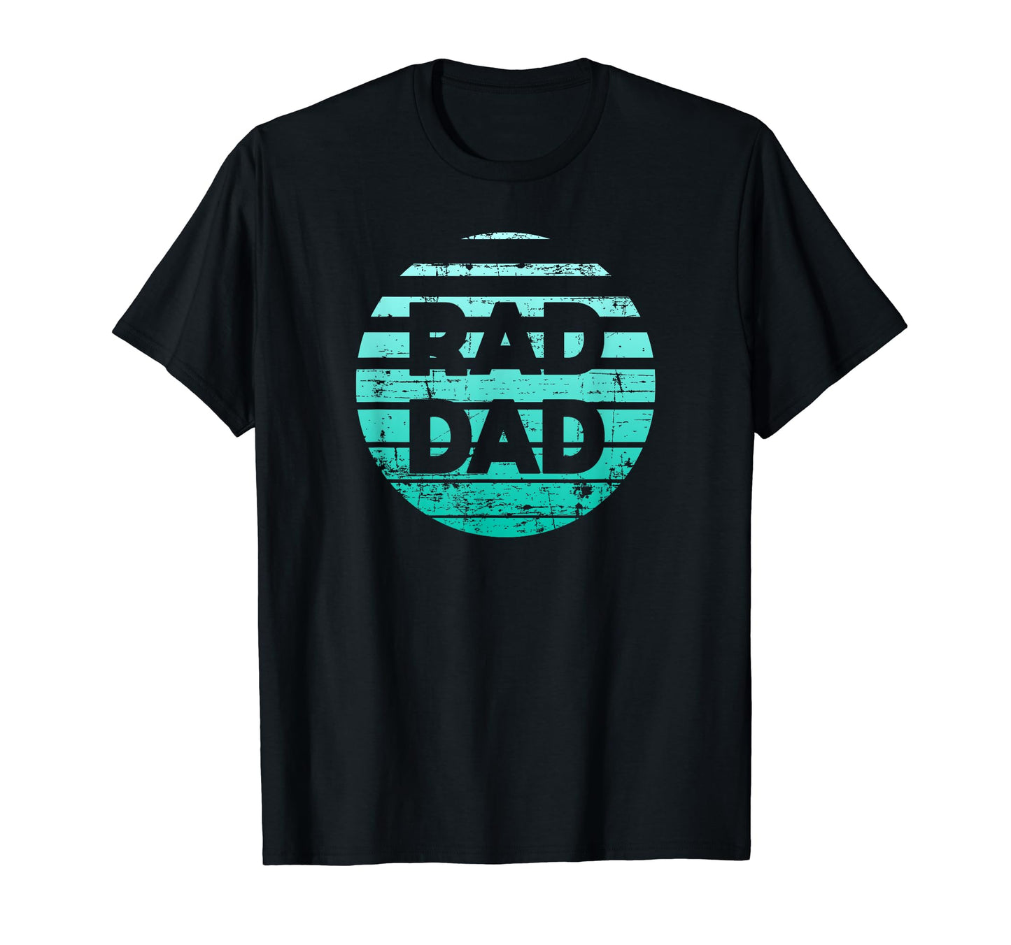 Rad Dad Retrowave Rad Dad Gift T-Shirt - Graphic Print Unisex - T-Shirt, Sweatshirt, Hoodie