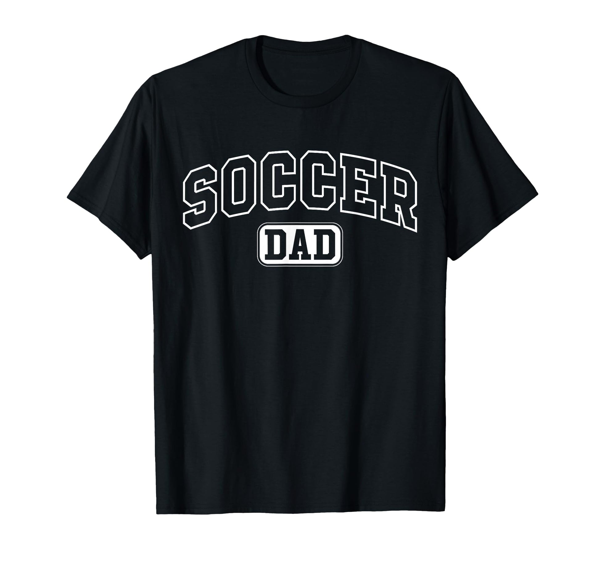 Soccer Dad Funny Athletic Lettering T-Shirt - Aesthetic Graphic for Adults - T-Shirt, Sweatshirt, Hoodie